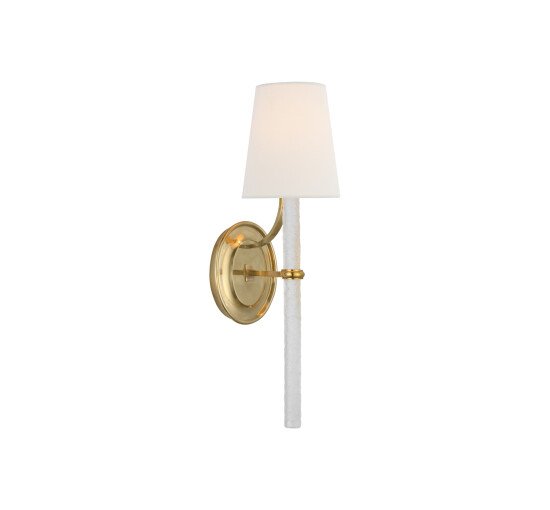 null - Abigail Sconce Soft Brass Large