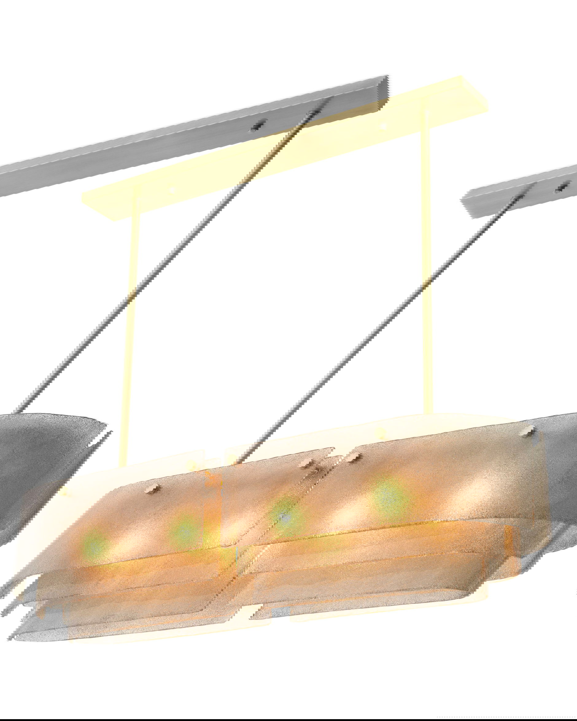 Joy of Light taklampa mässing