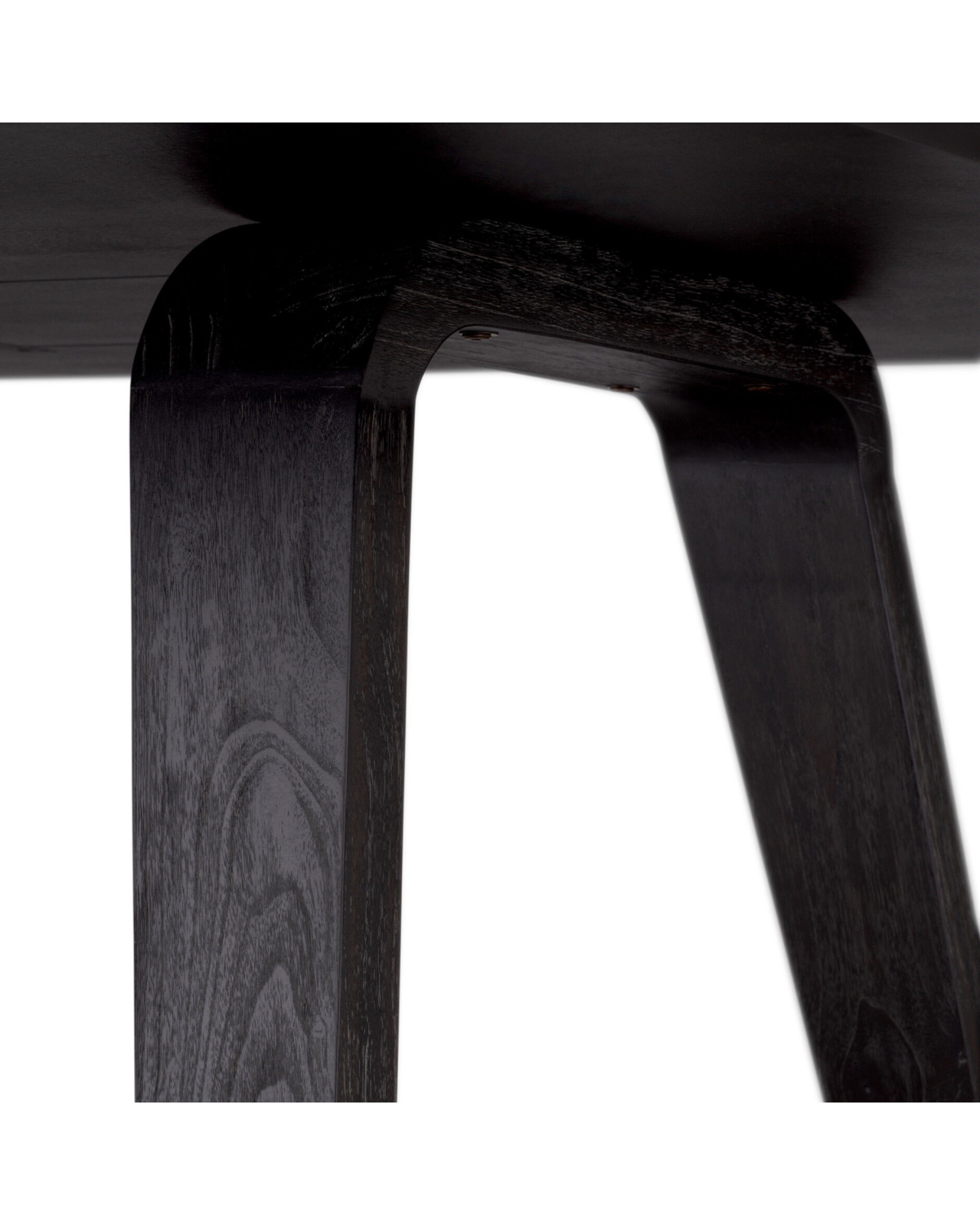 Glover Dining Table Charcoal Grey Oak Veneer