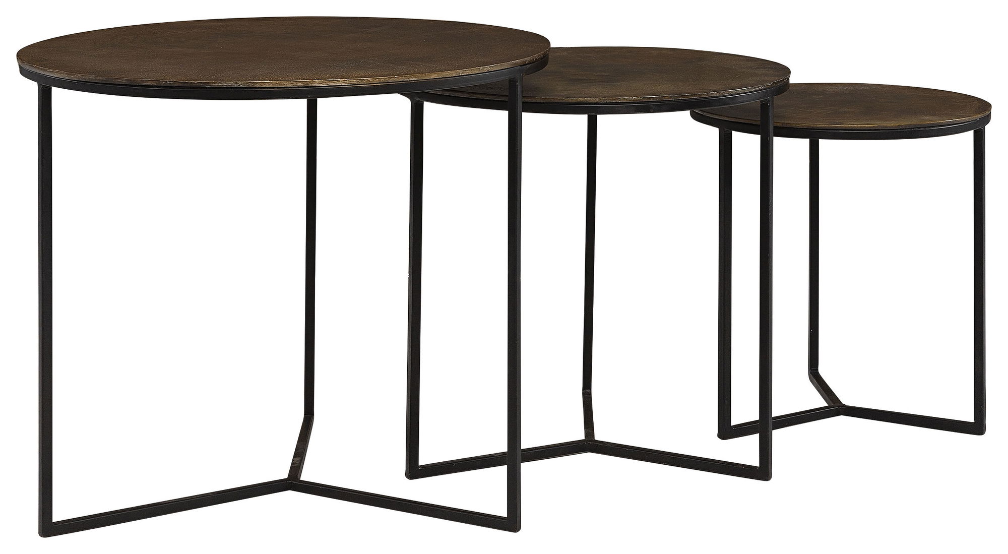 Juno Side Table Brass