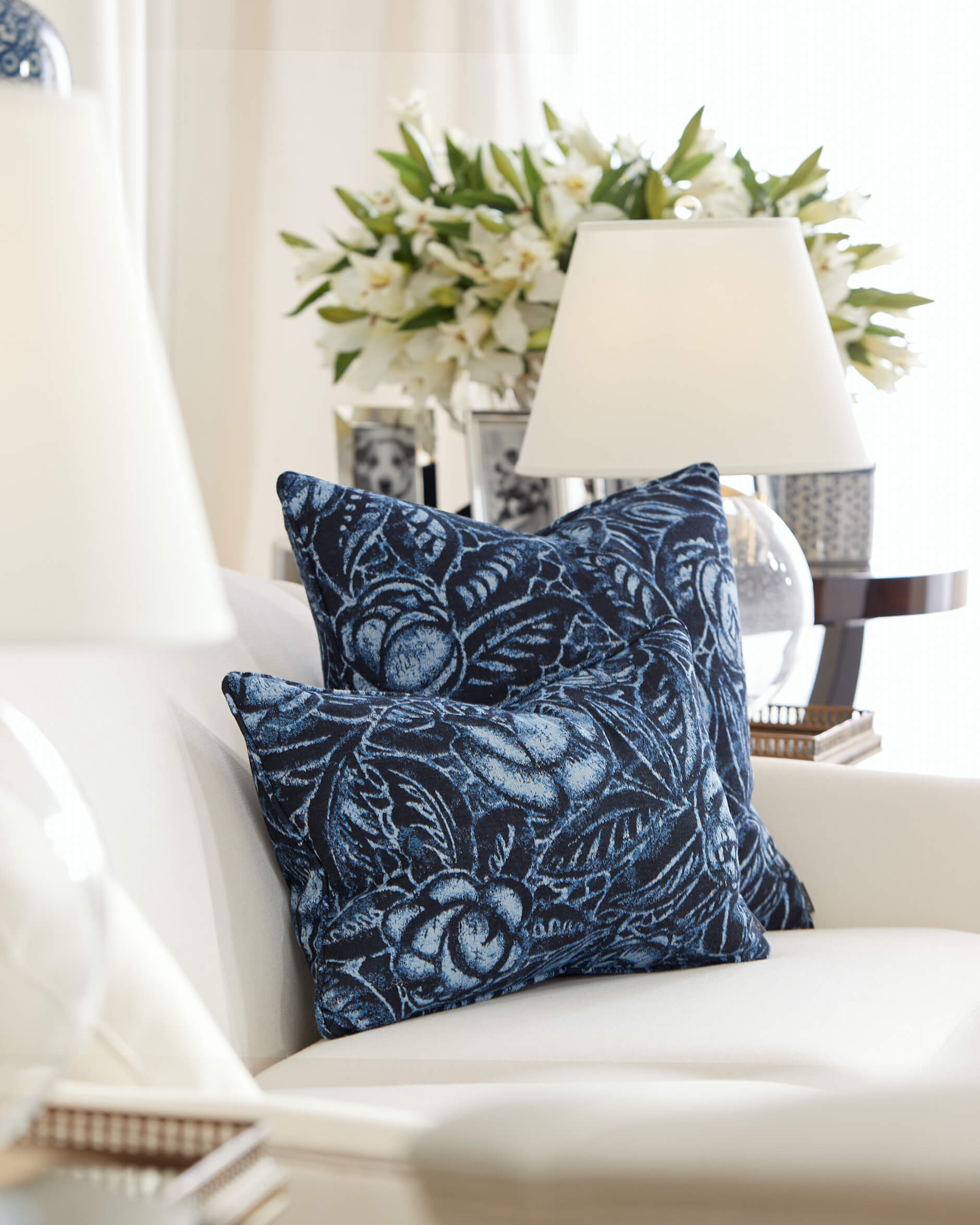 Hacienda Floral kuddfodral carribean