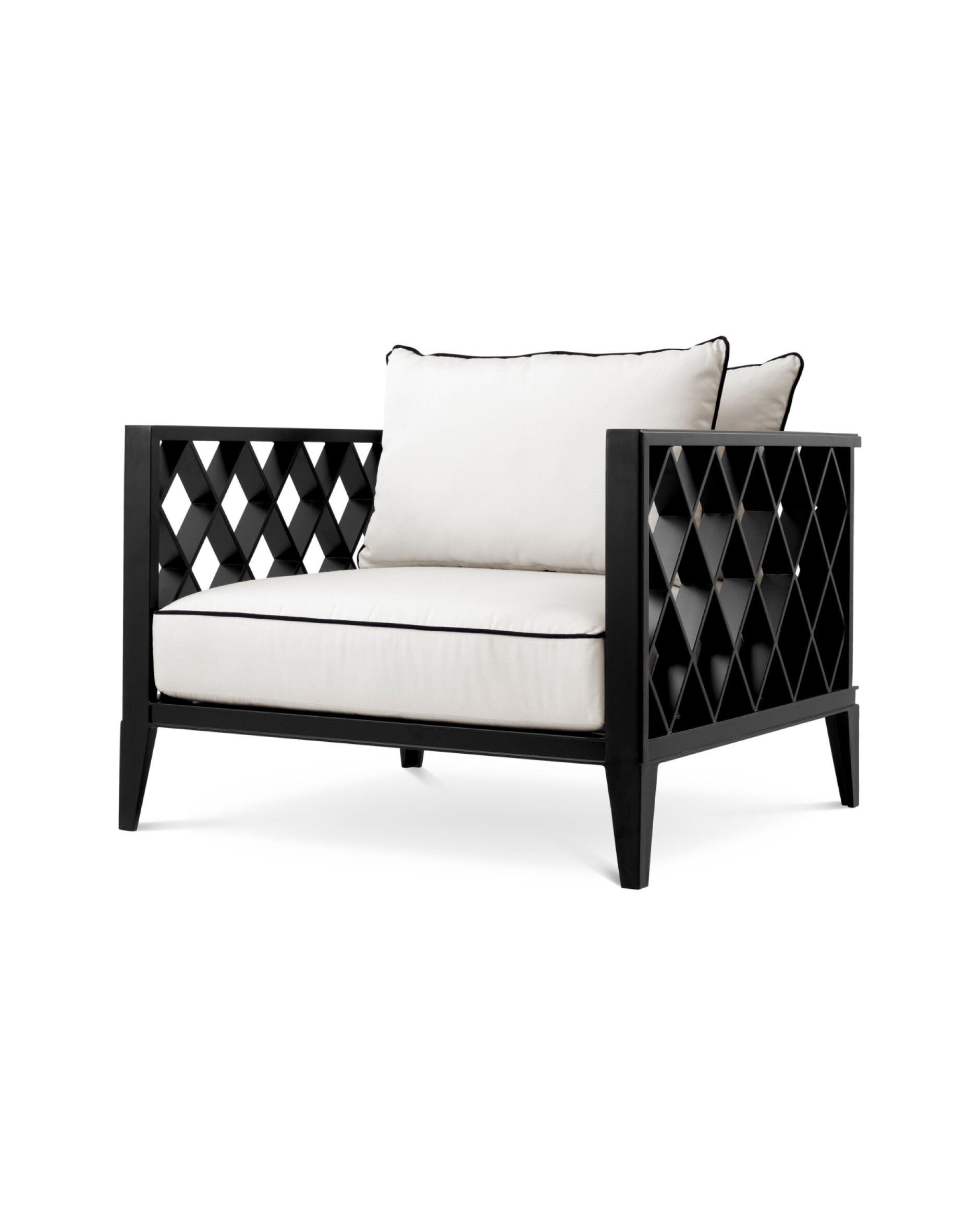 Ocean Club fåtölj svart