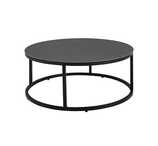 Romano Coffee Table Round Graphite