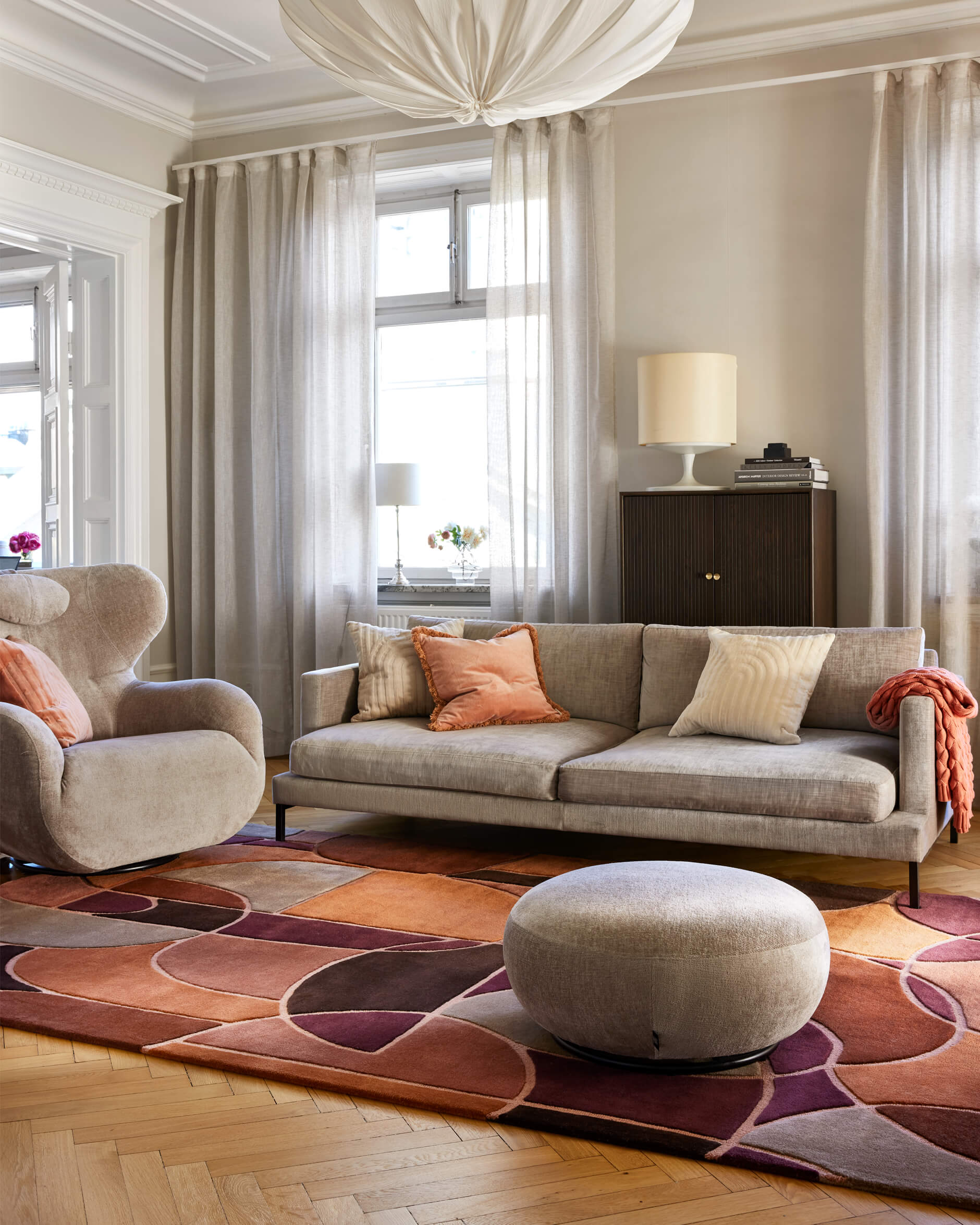 Modern Abstract matta multi rost