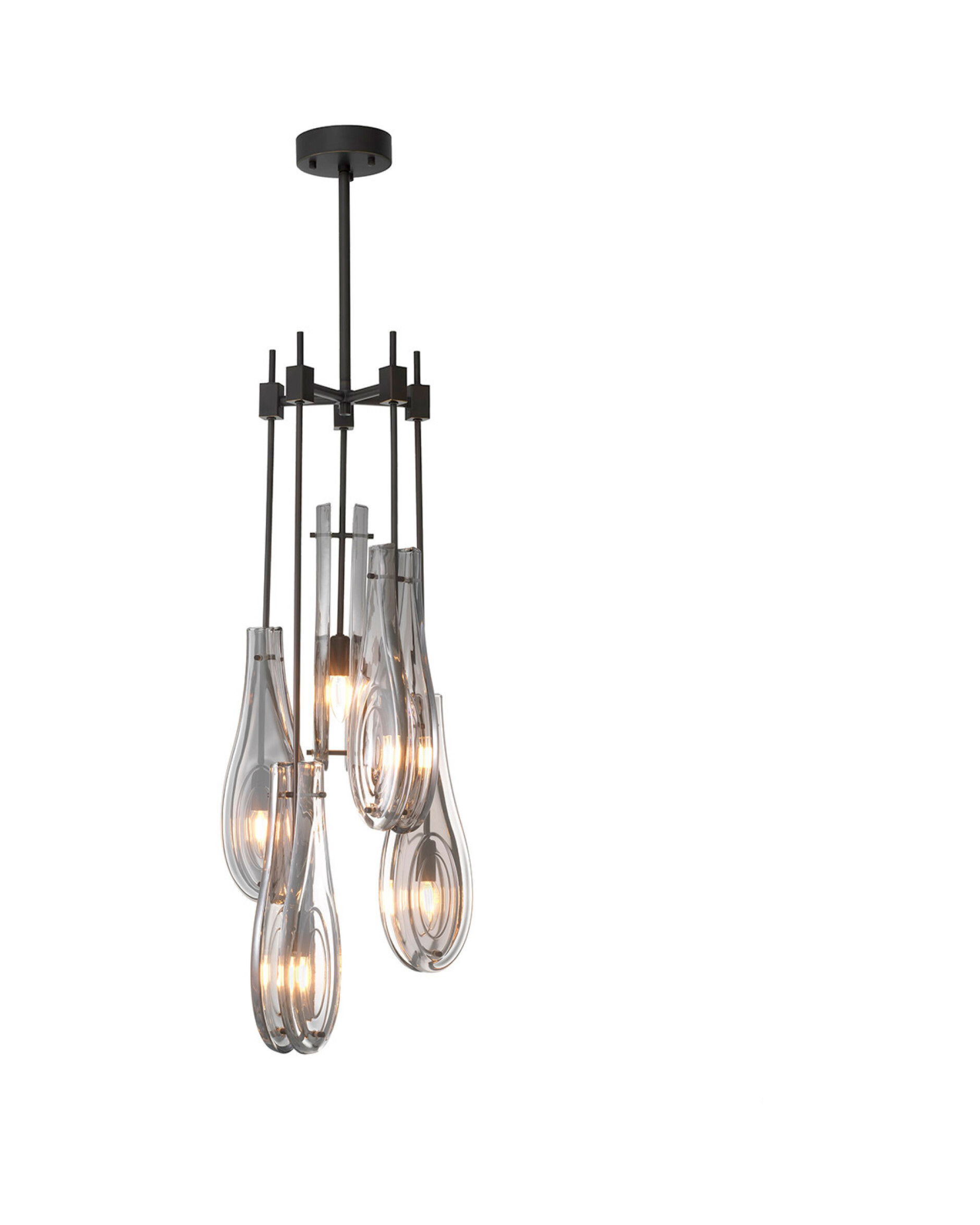 Bellano taklampa brons