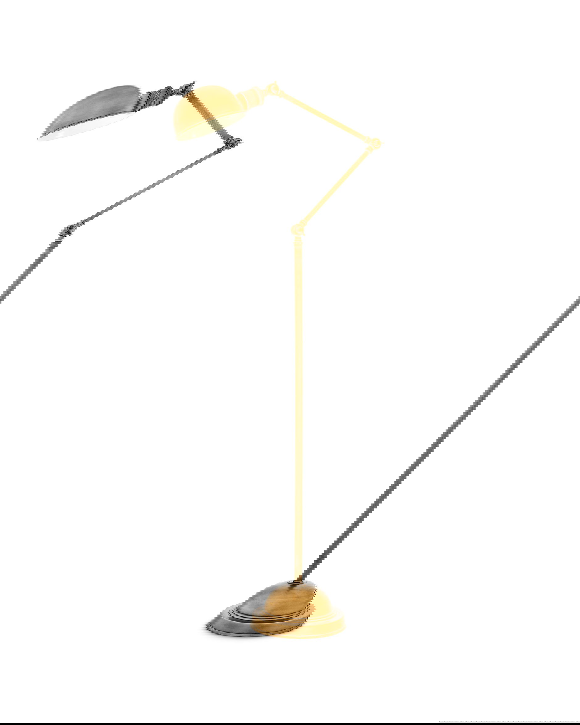 Soho Floor Lamp Brass