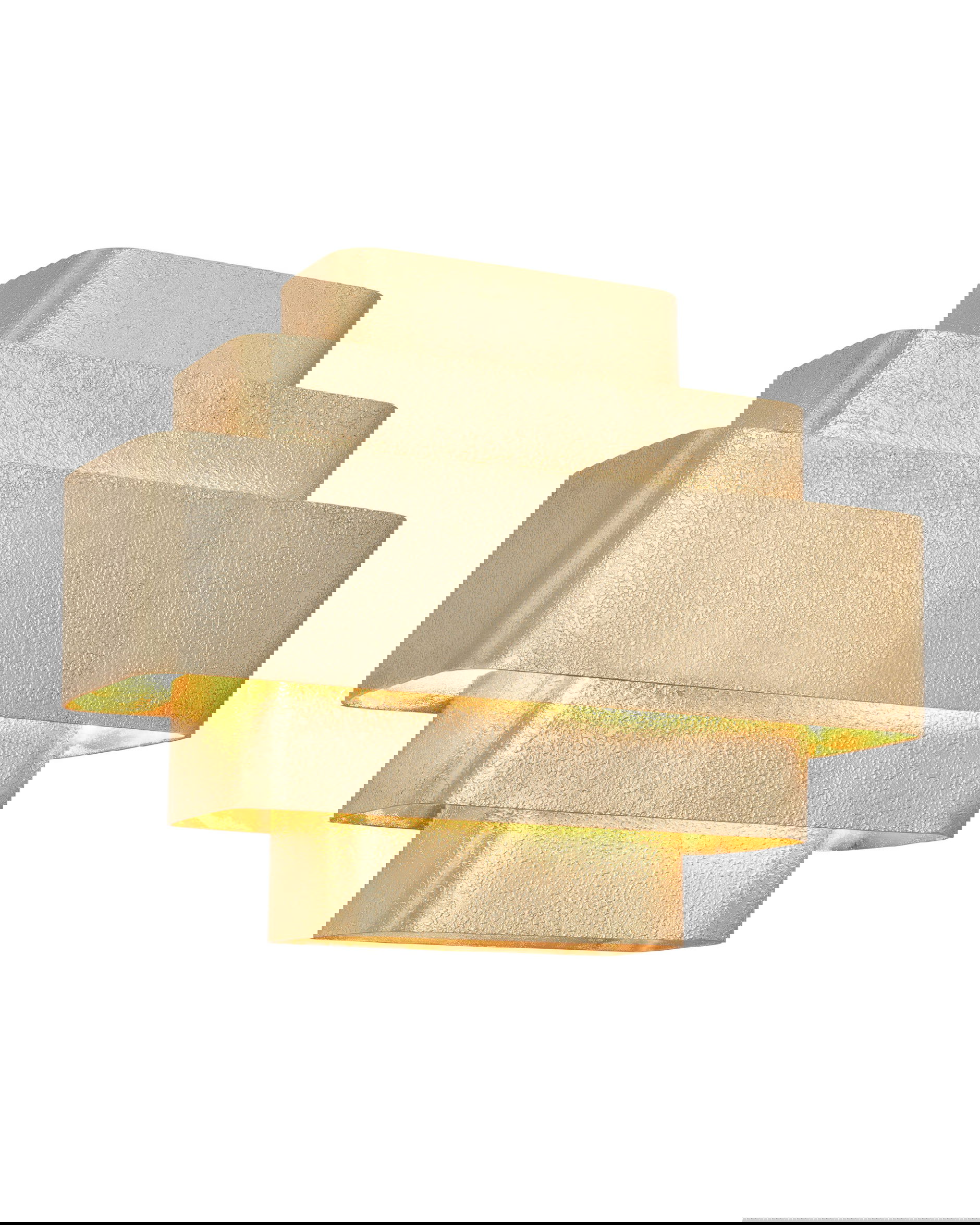 Pegaso vägglampa guld