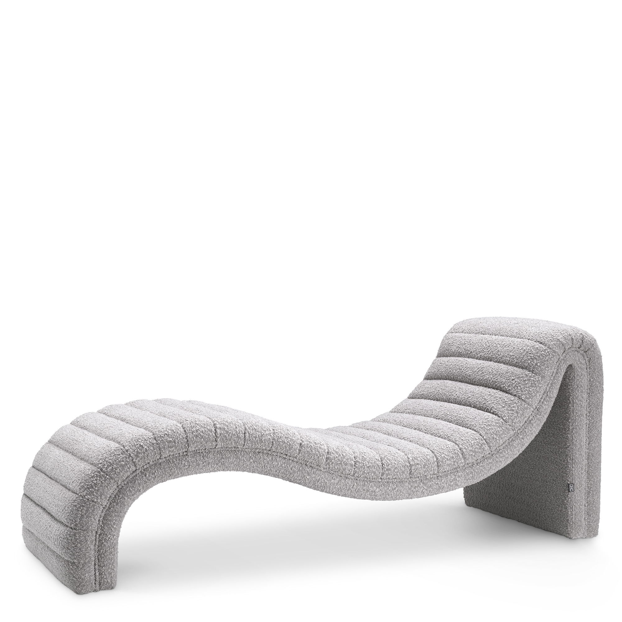 Pioneer Chaise Longue Bouclé Grey