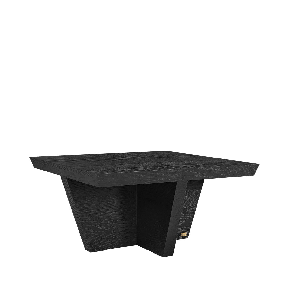 Trent soffbord svart 90x90cm