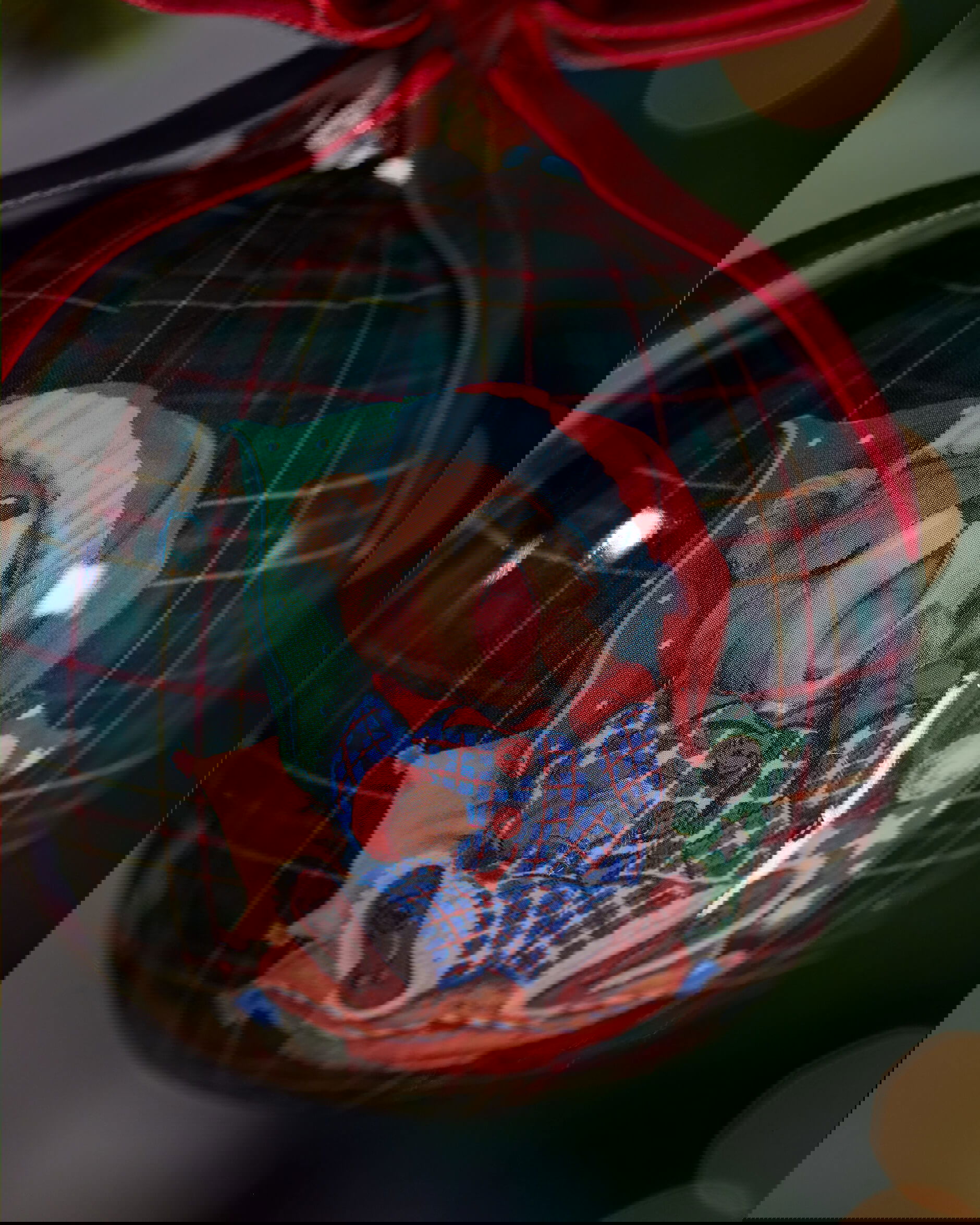 Ted julkula grön 8cm