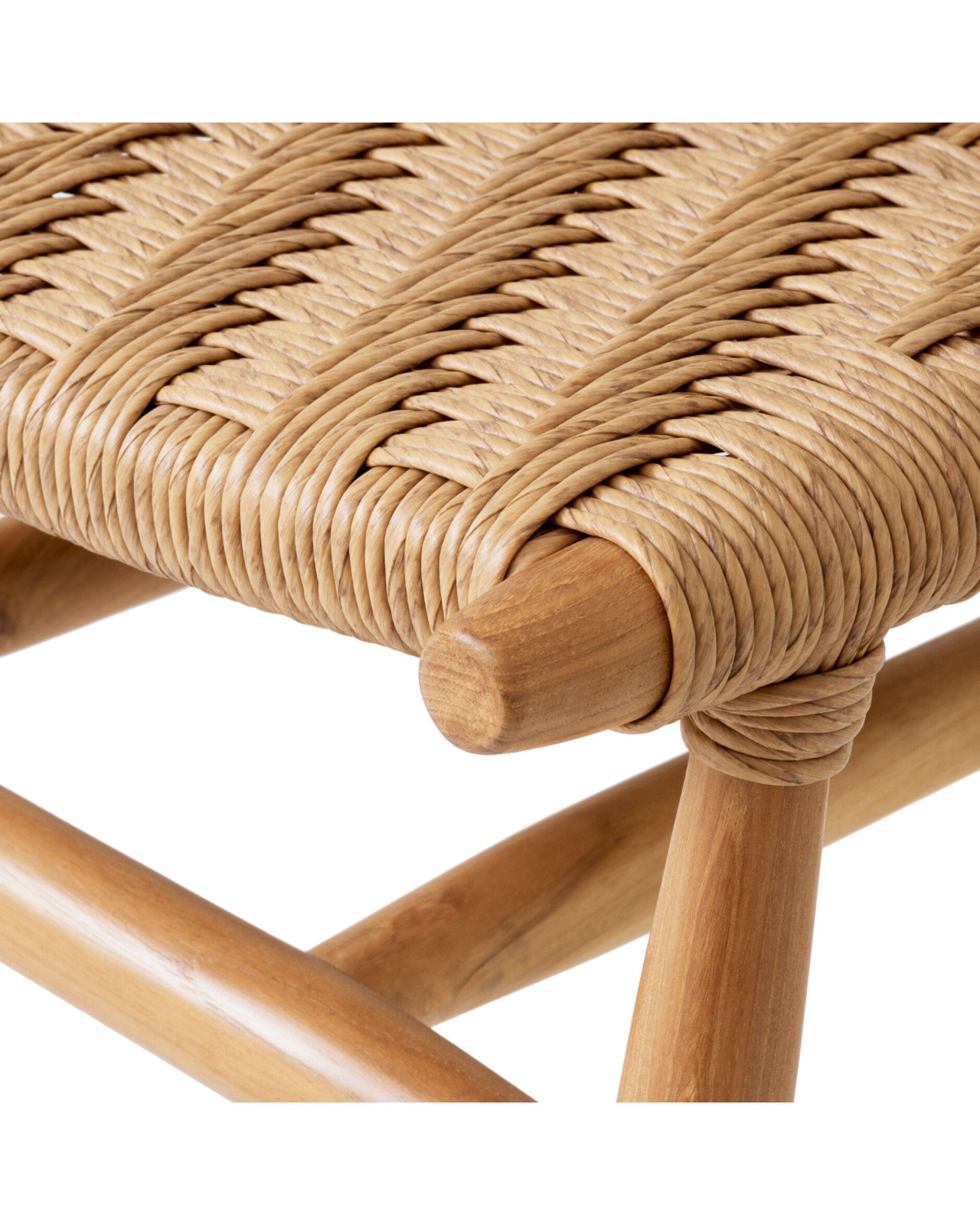 Laroc matstol natural teak 2-set