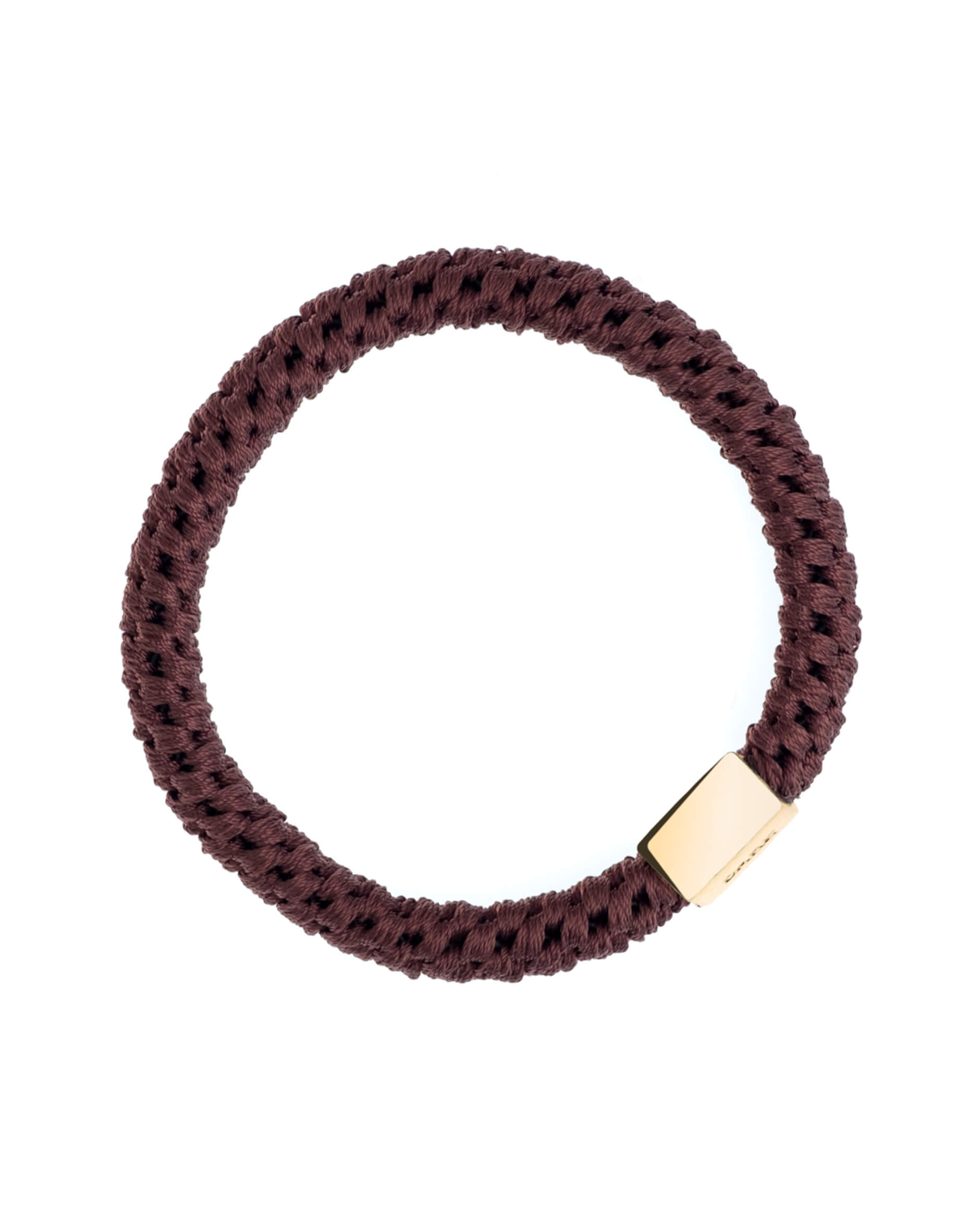 Fat Hair Tie Hair Elastic Warm Chocolate