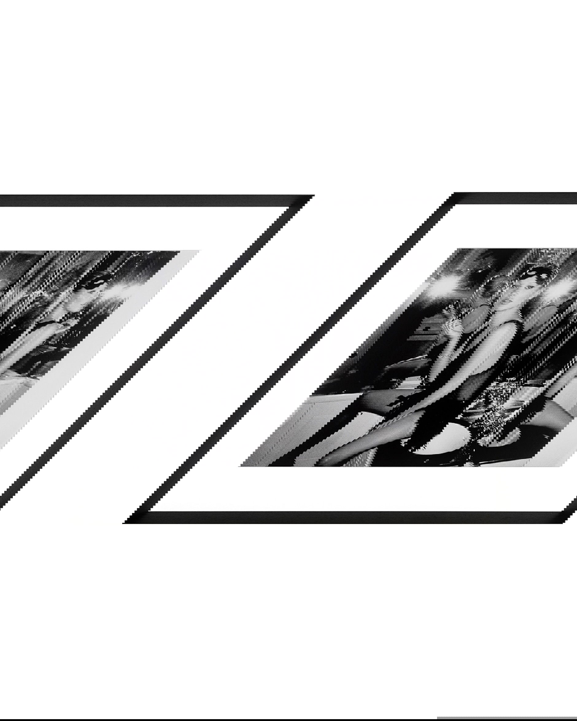 Kate Moss Backstage in London