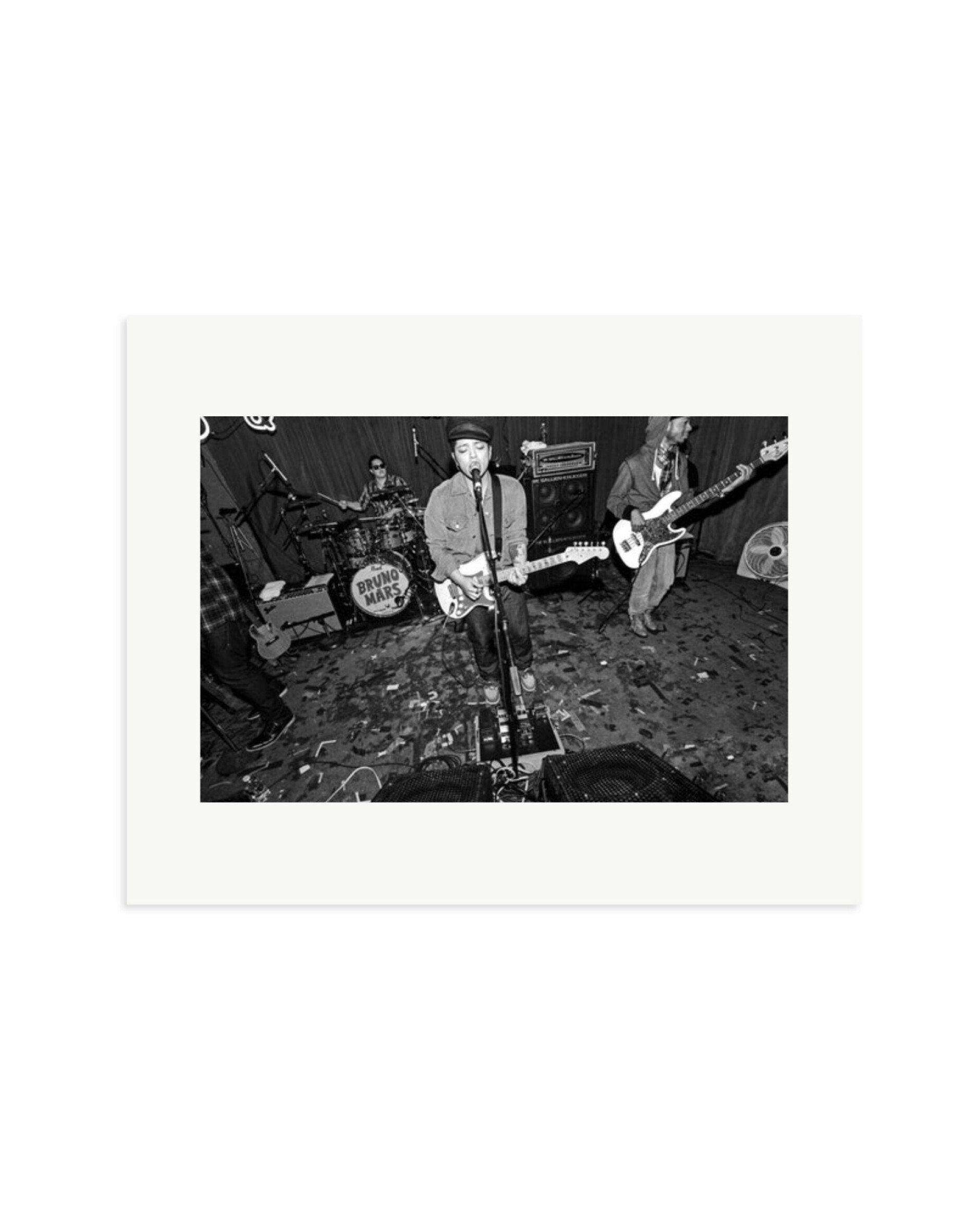 Bruno Mars Print Only / Medium