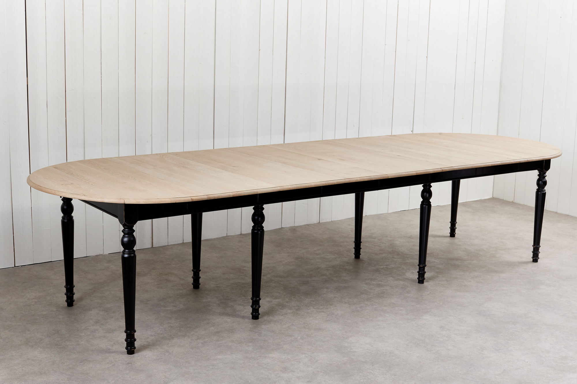 Korsika Esstisch Eiche/schwarz