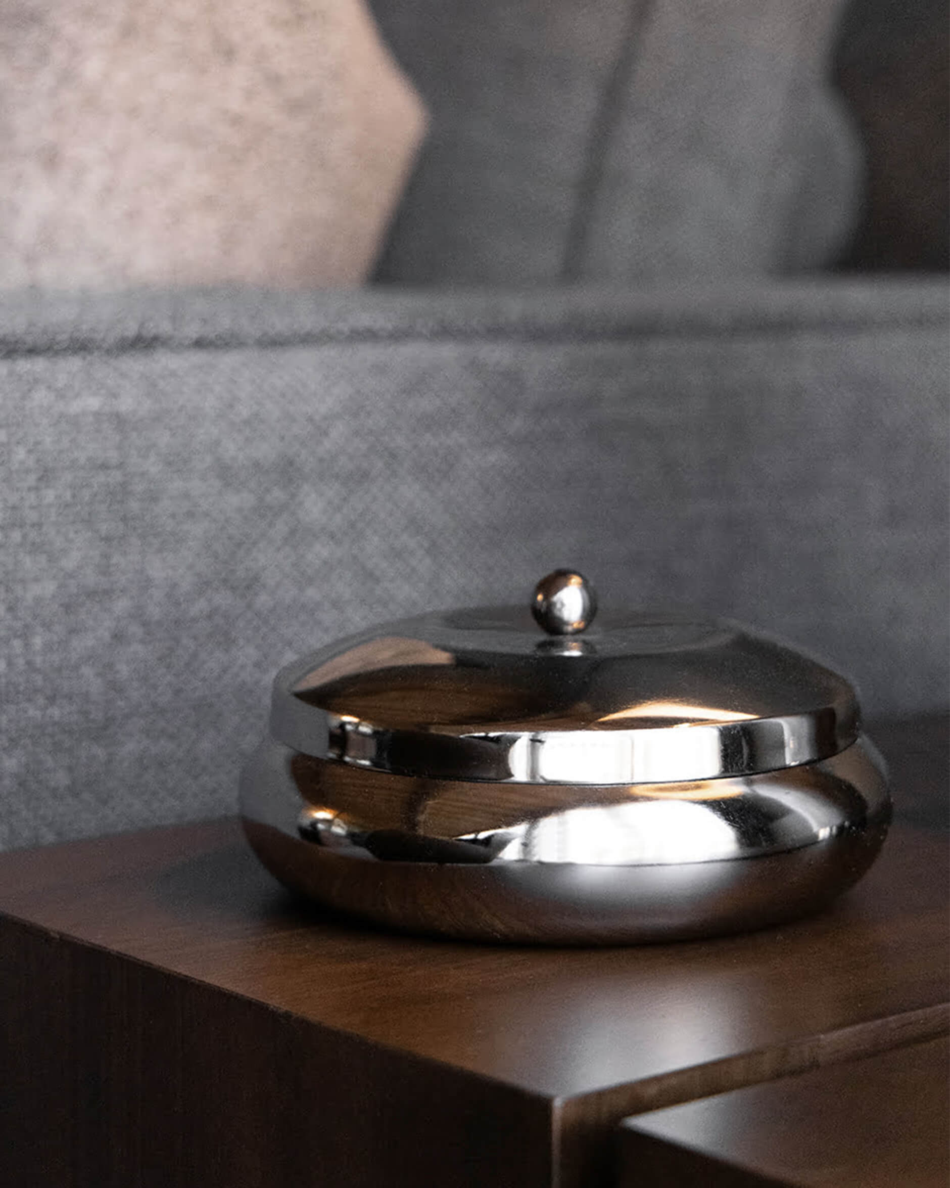 Armando ask svart nickel 2-pack