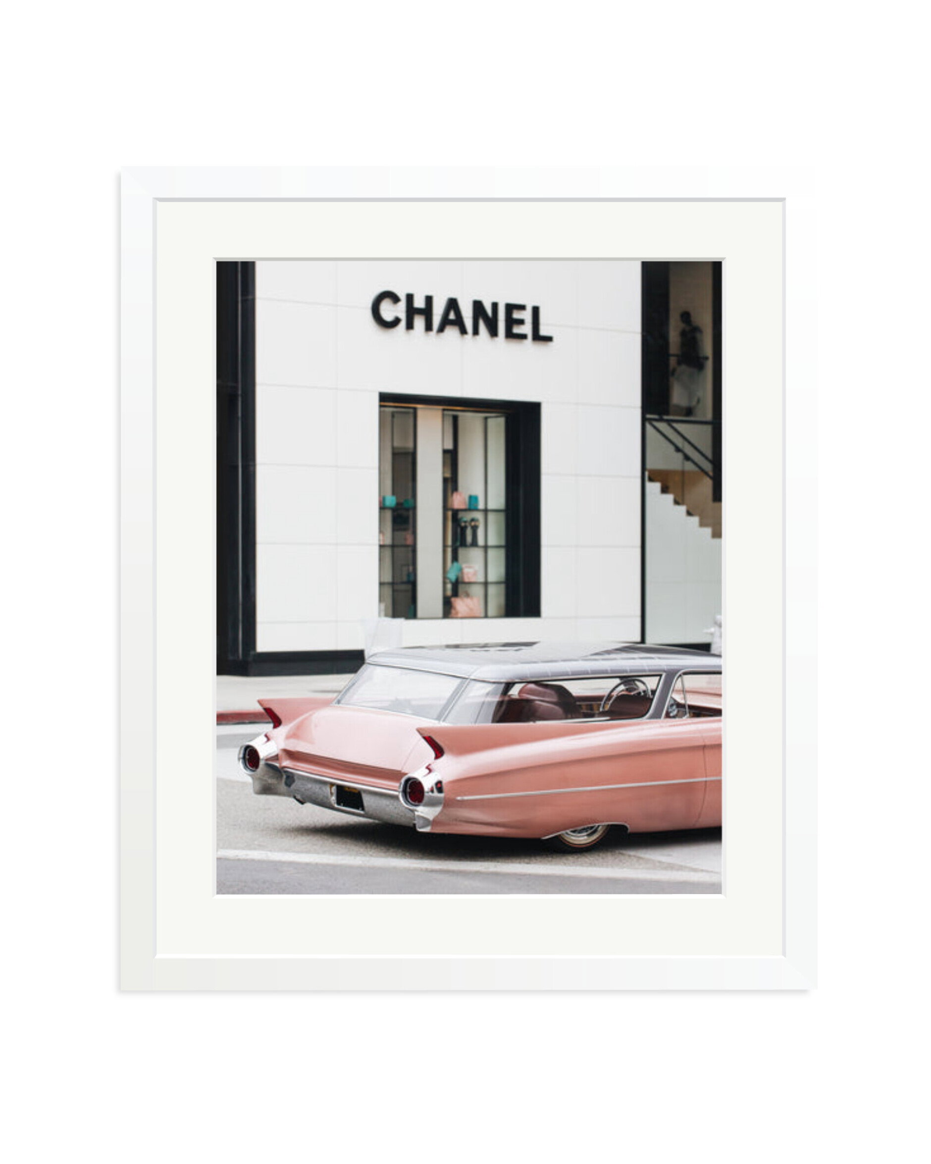 Cadillac and Chanel White / Large