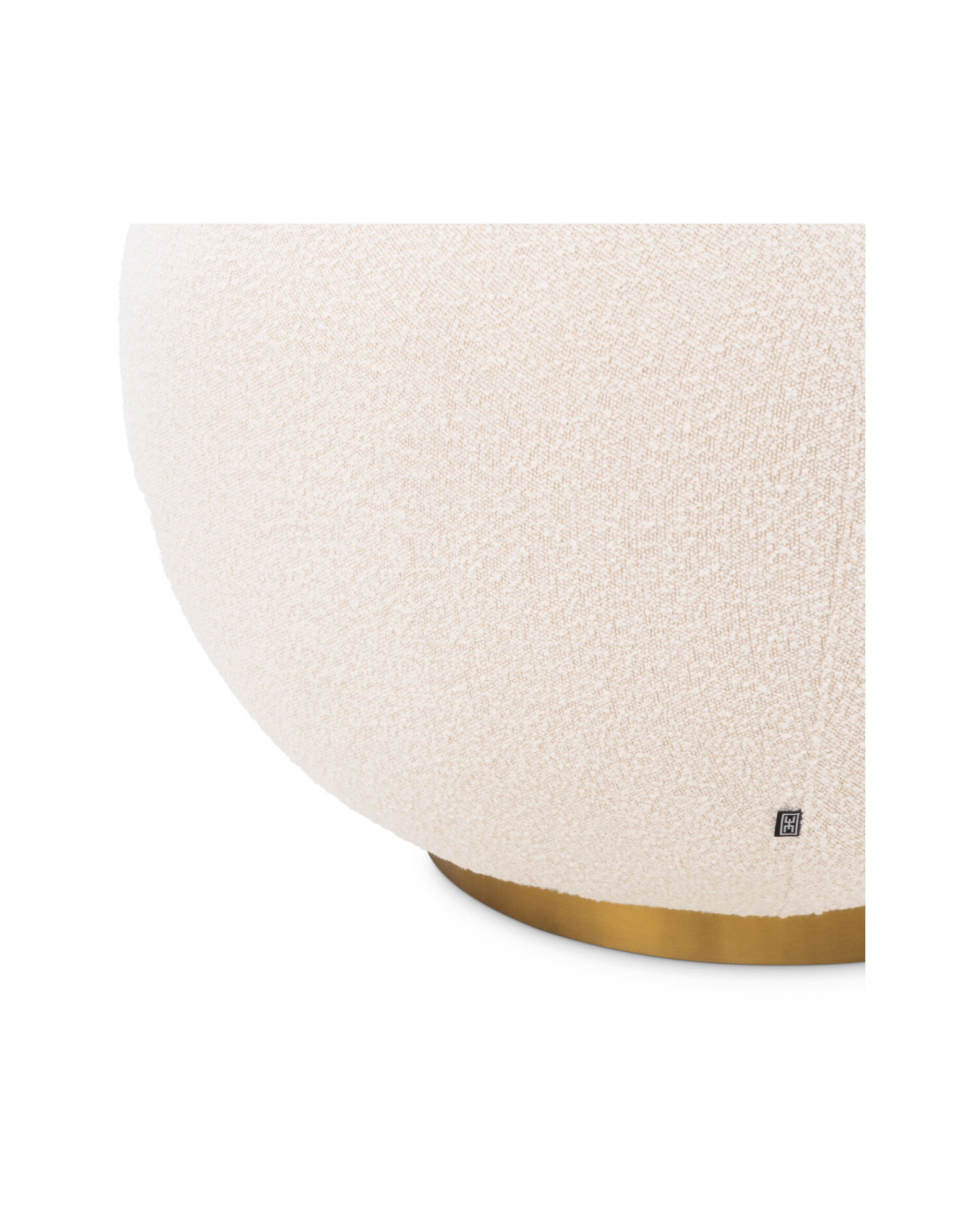 Bollinger snurrfåtölj bouclé cream