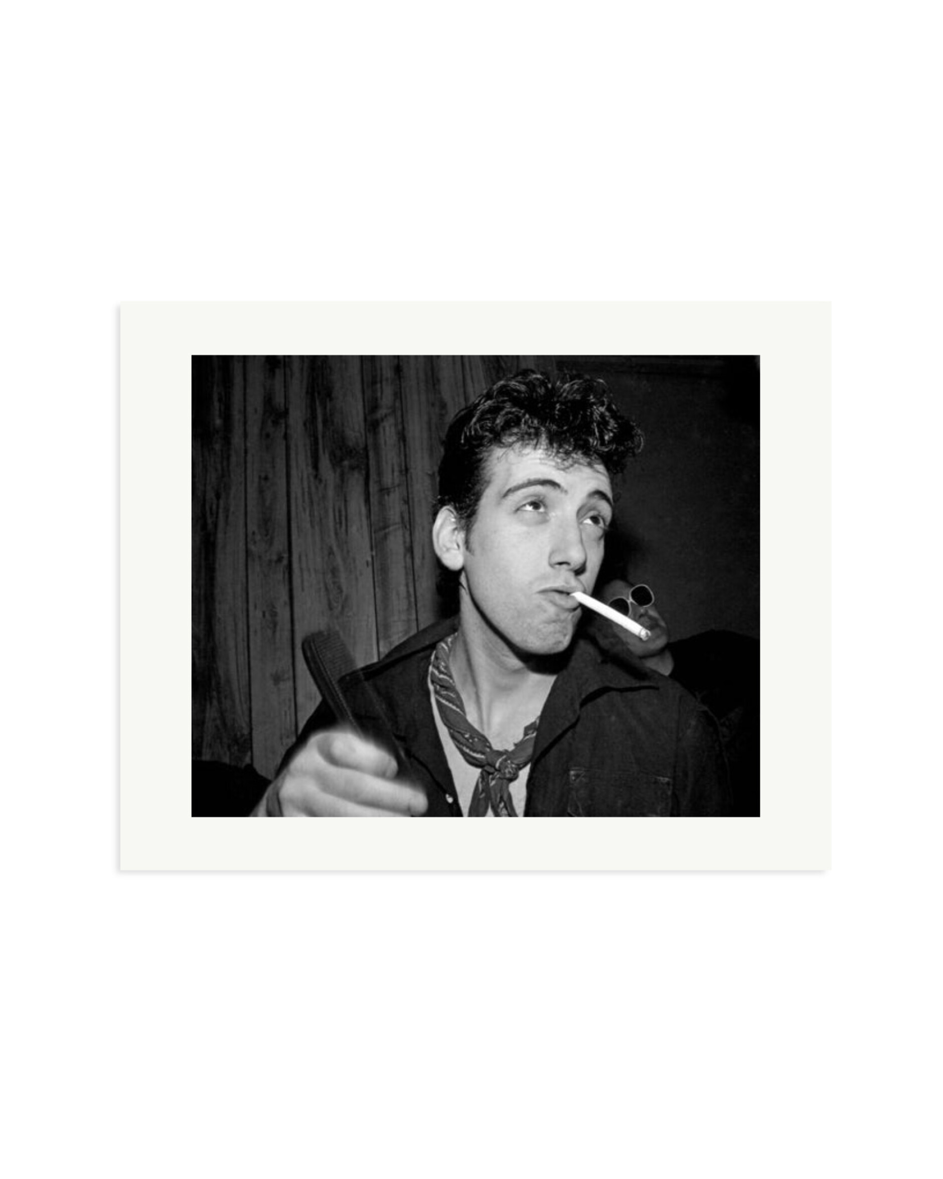Mick Jones of The Clash Backstage 1979 Print Only / Medium