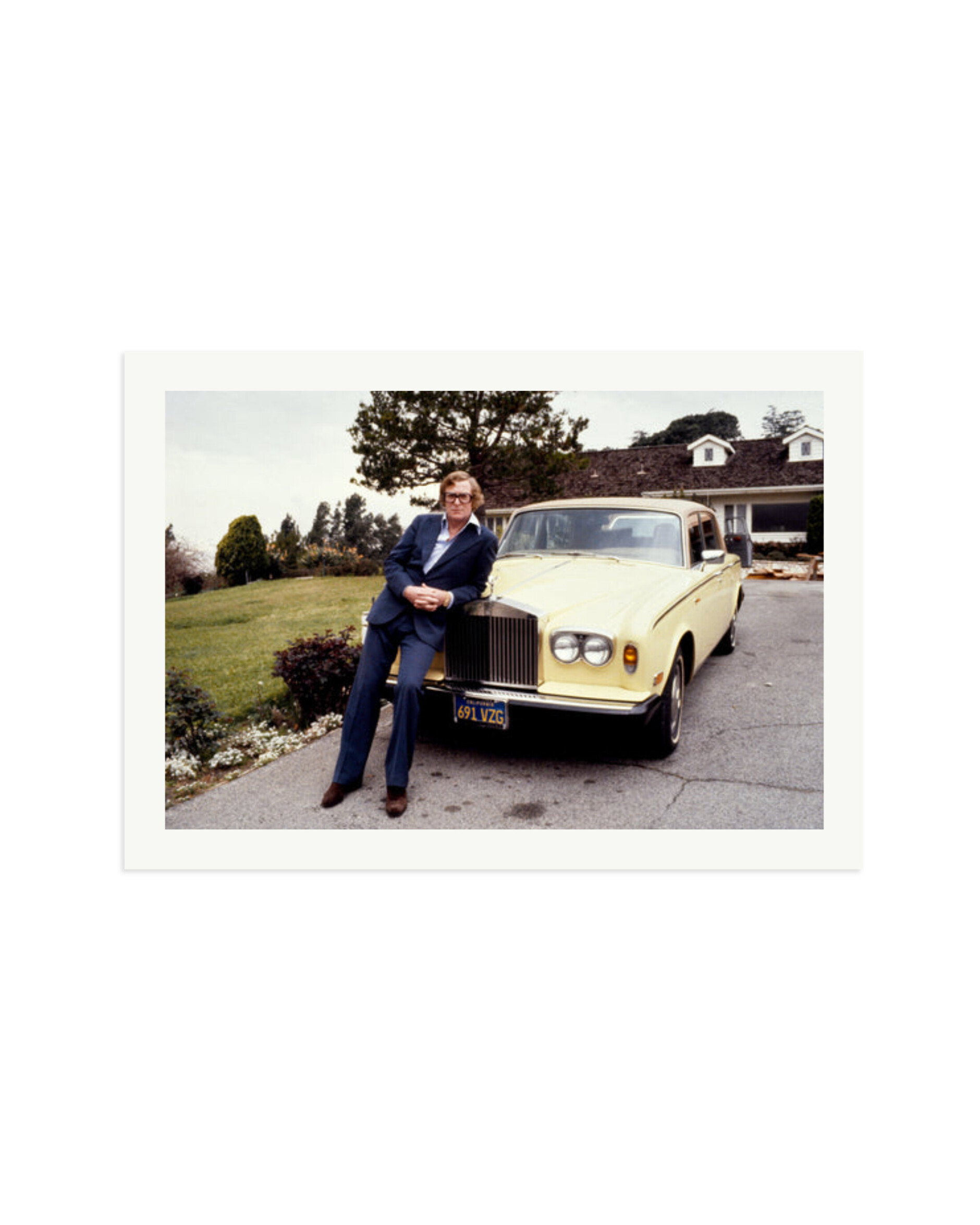 Caine at home, Beverly Hills Print Only / XXL