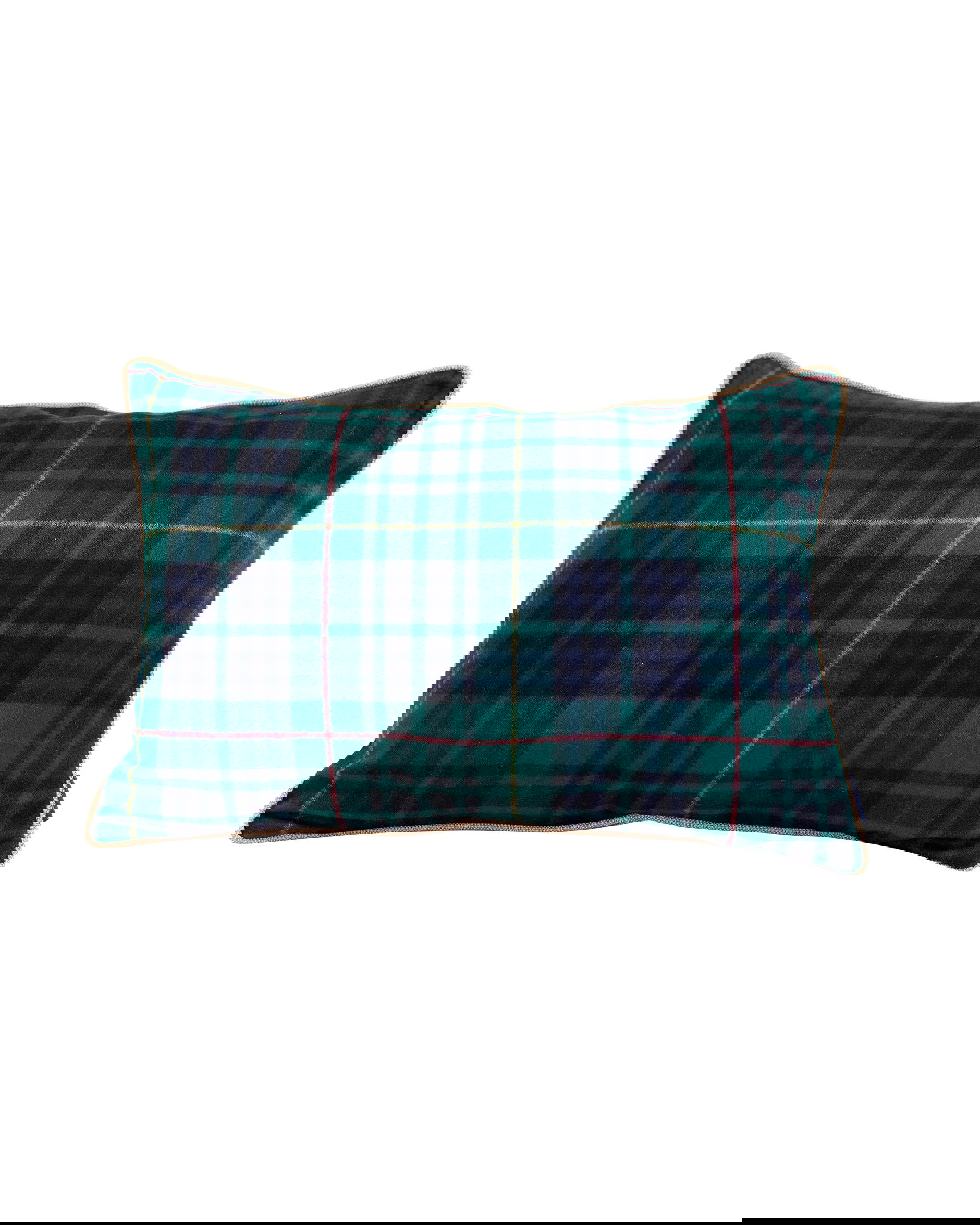 Keighly Tartan Cushion Cover Dark Green