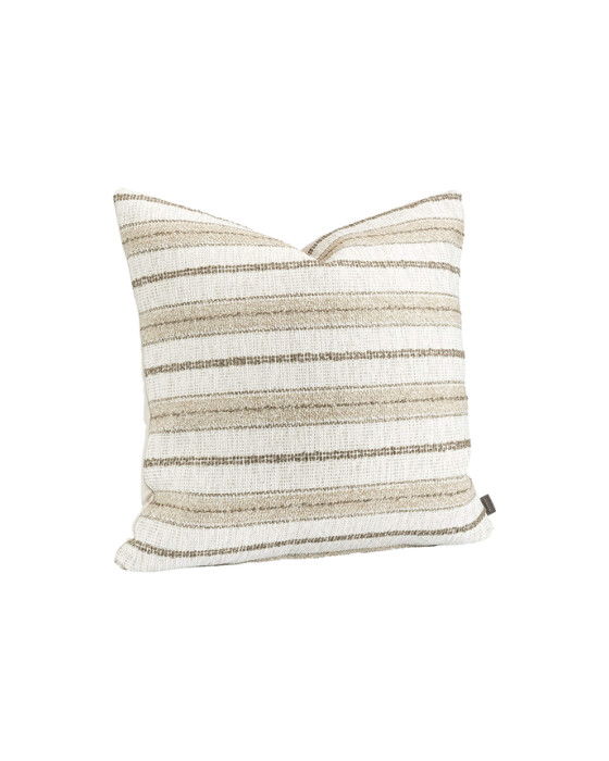 Nomad multi stripe kuddfodral natural