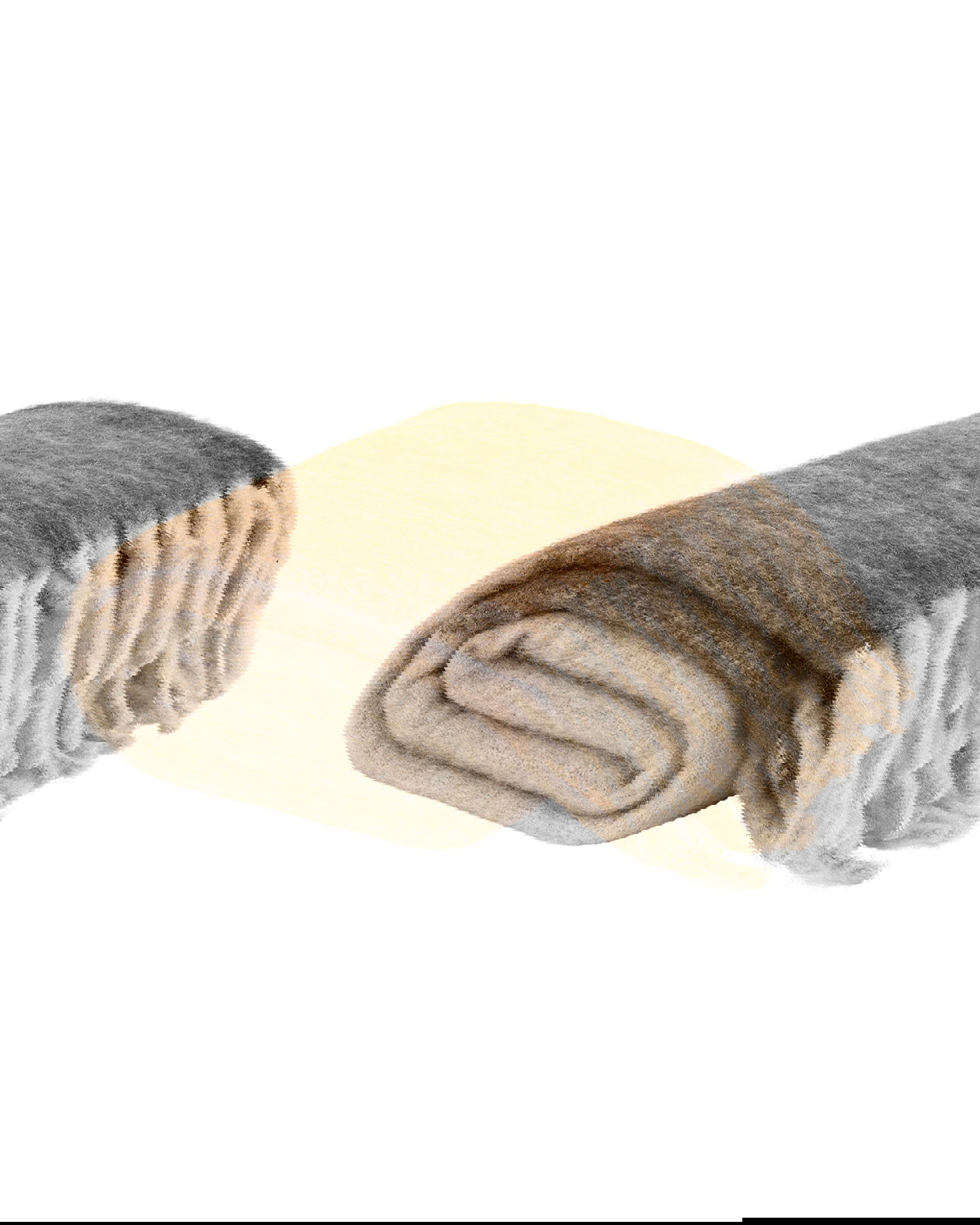 Splendid throw off-white/brown