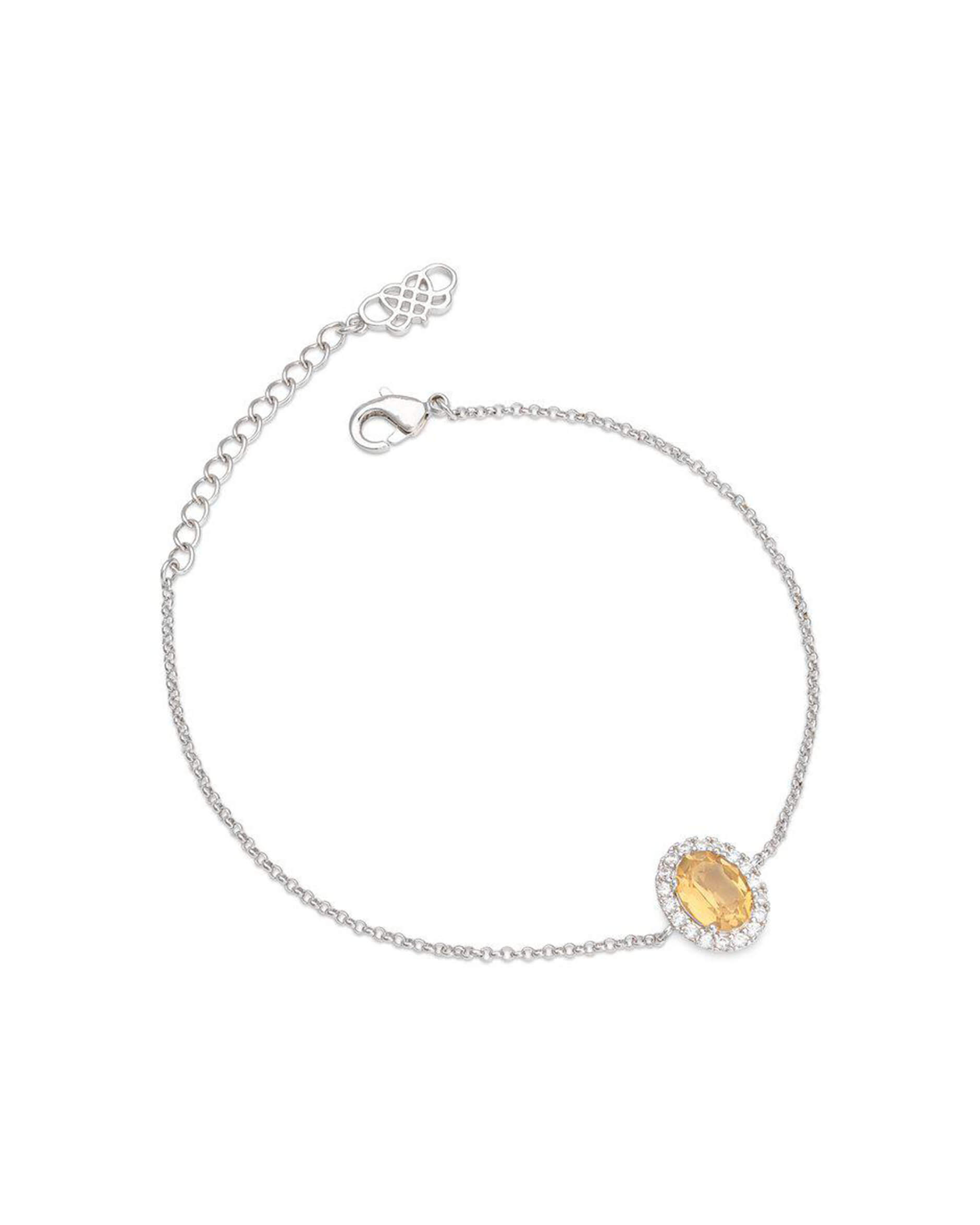 Miss Luna armband golden brown topaz