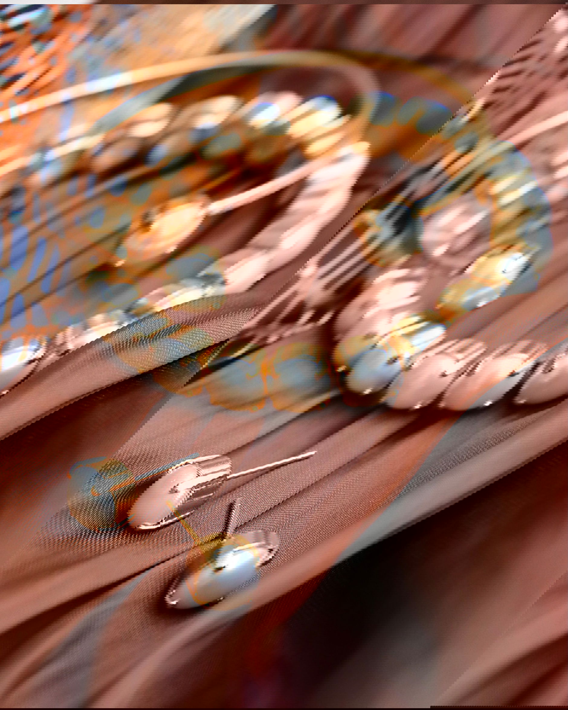 Classic Petite armband pearl