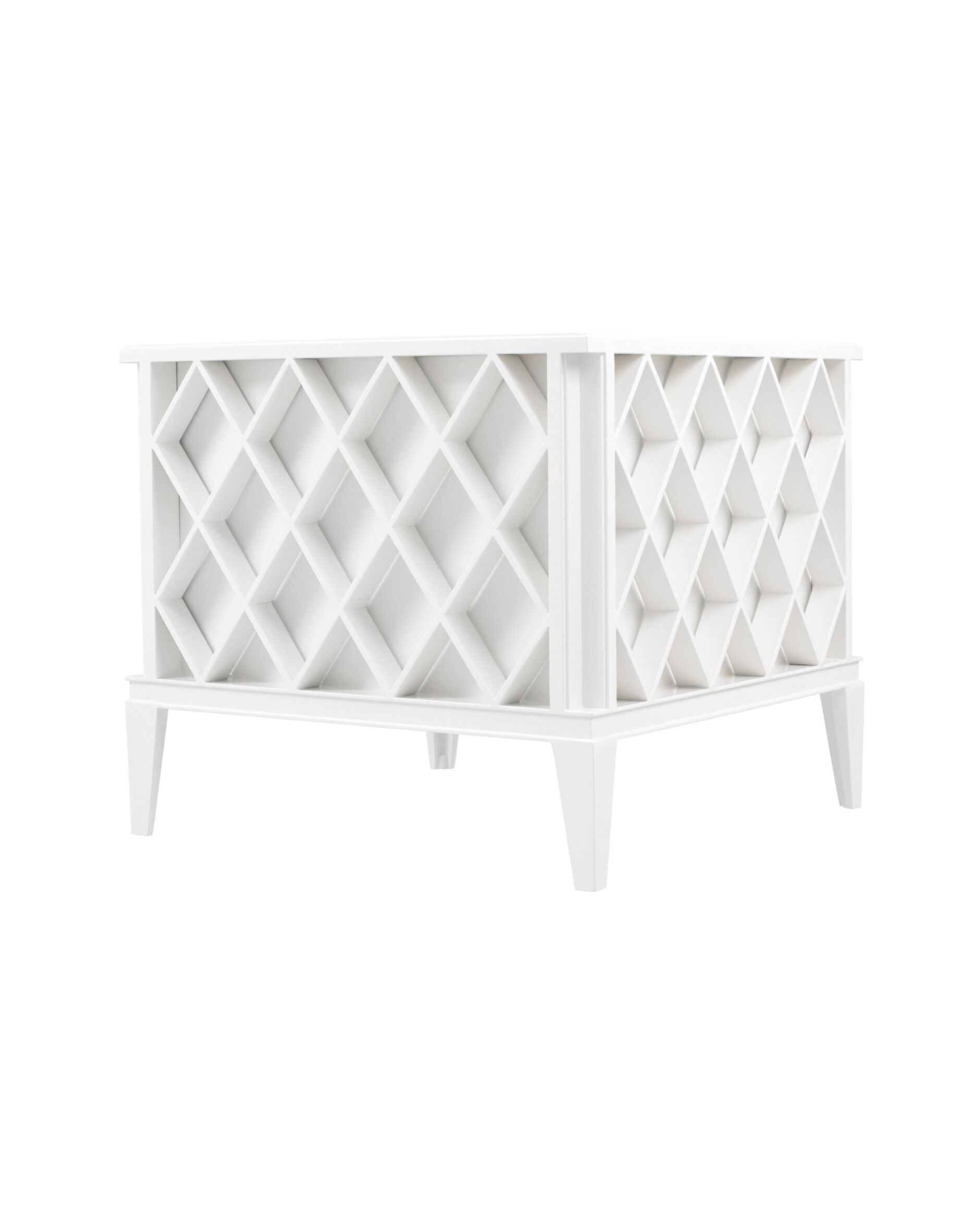 Ocean Club planteringslåda vit