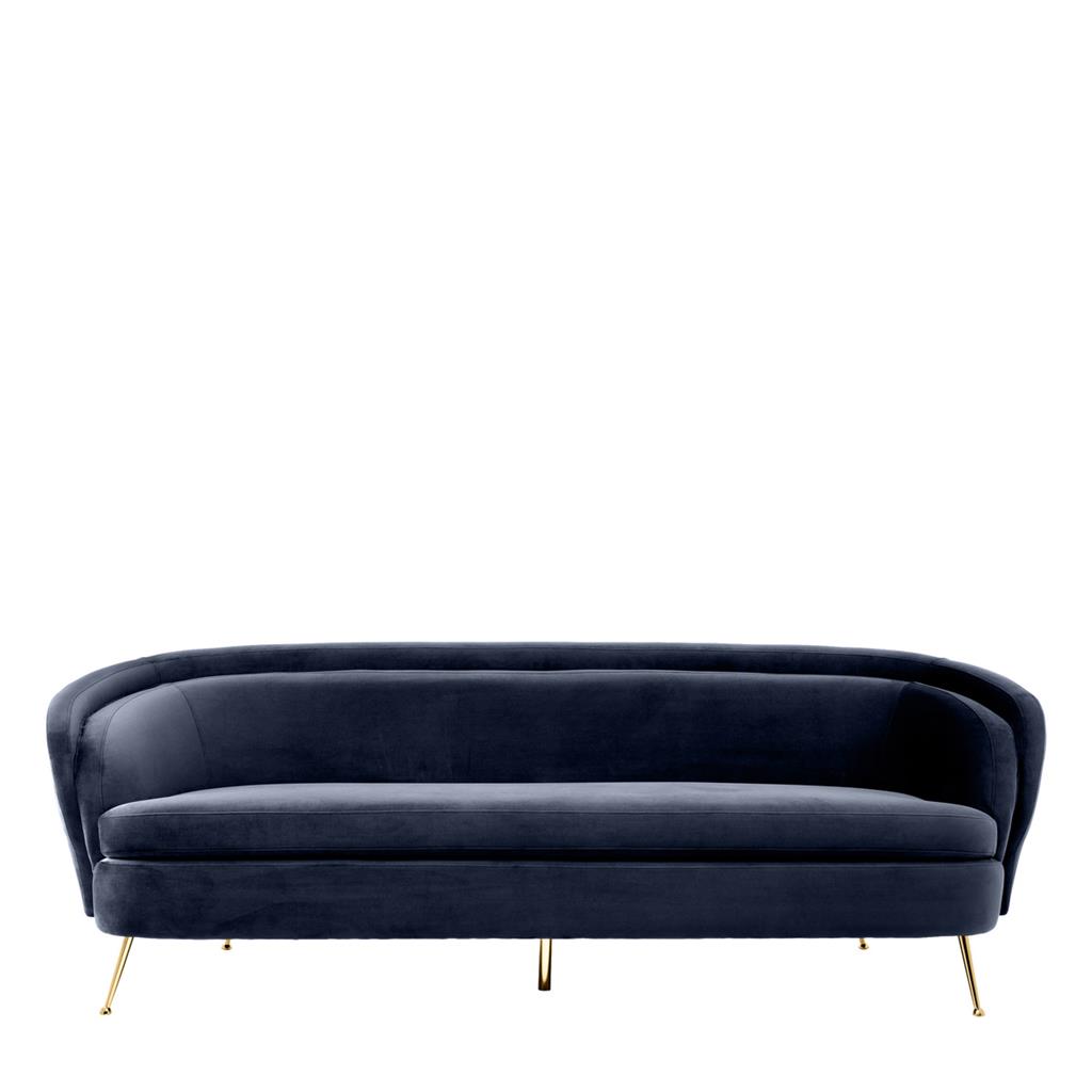 Sofa Orion Savona Midnight Blue Velvet
