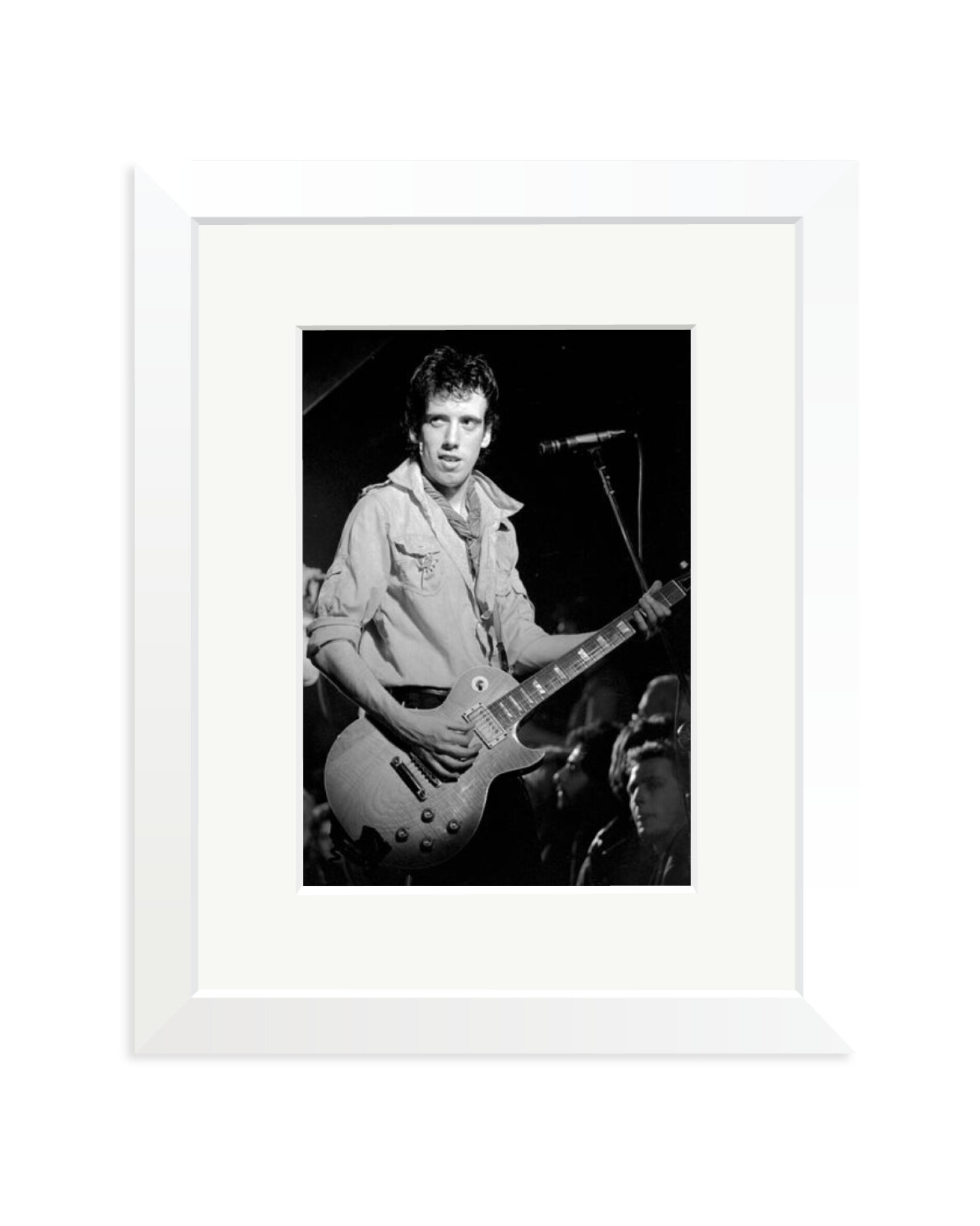 Mick Jones of The Clash 1979 White / Small