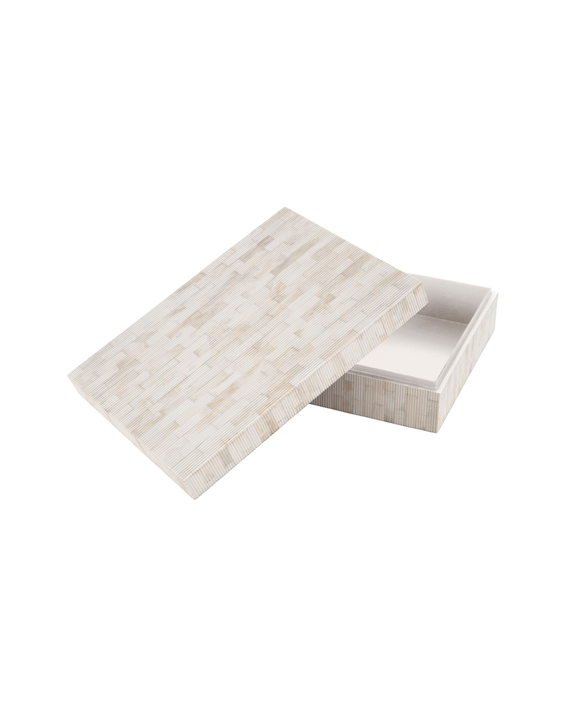 Scoop Box Natural White