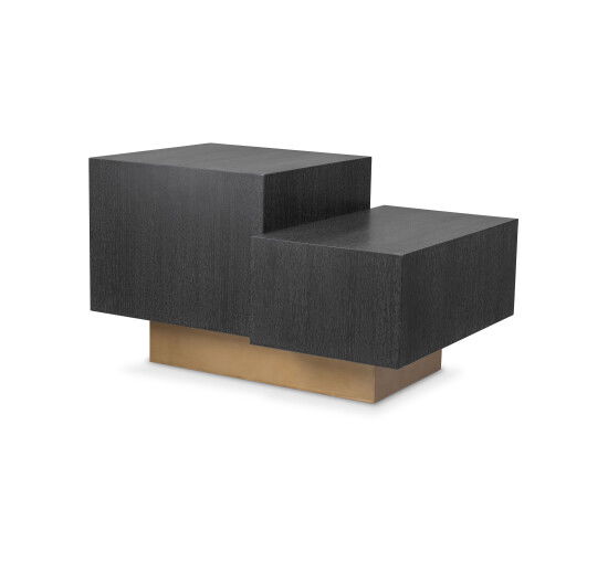 null - Nerone Side Table Charcoal Grey