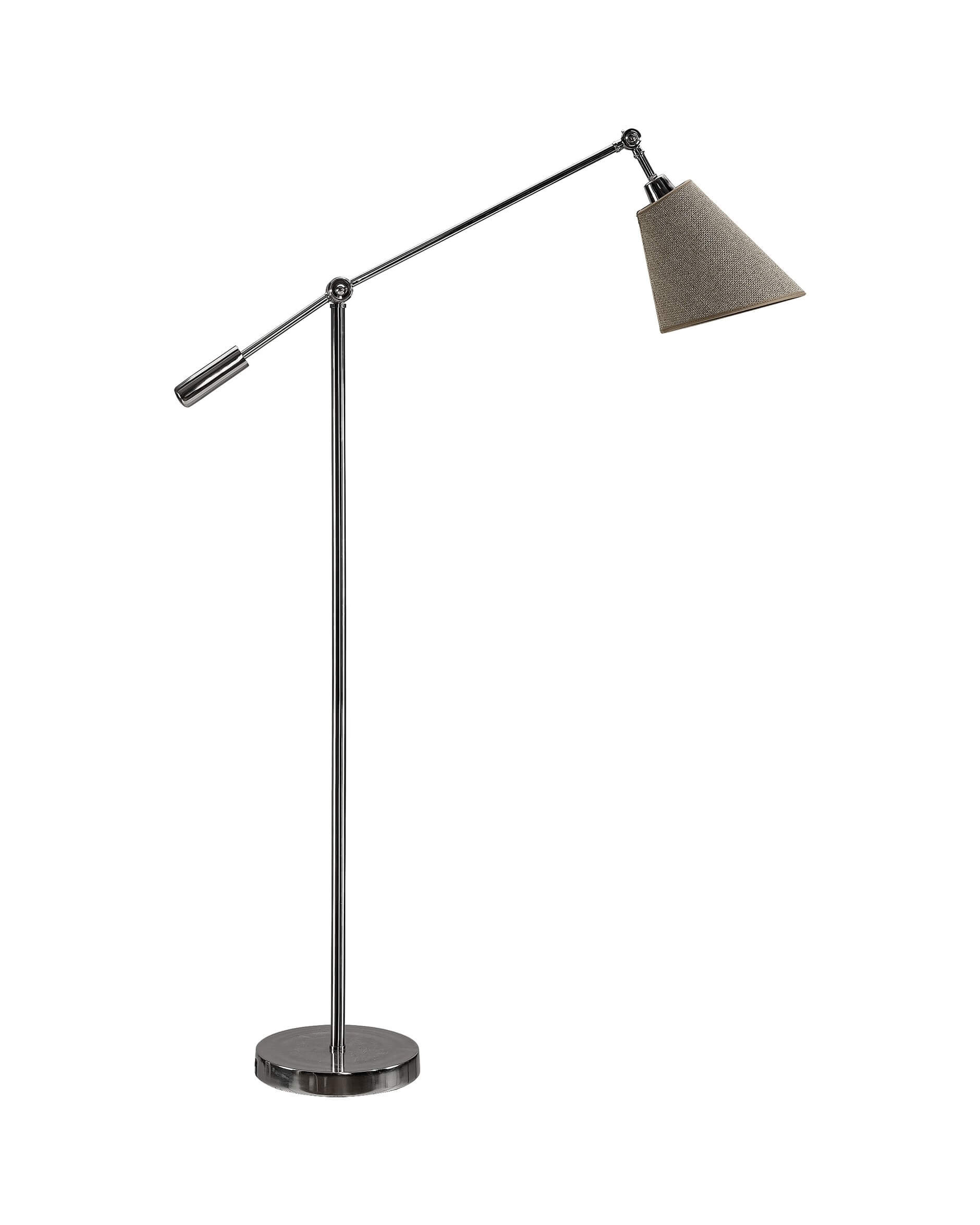 Armando golvlampa svart nickel