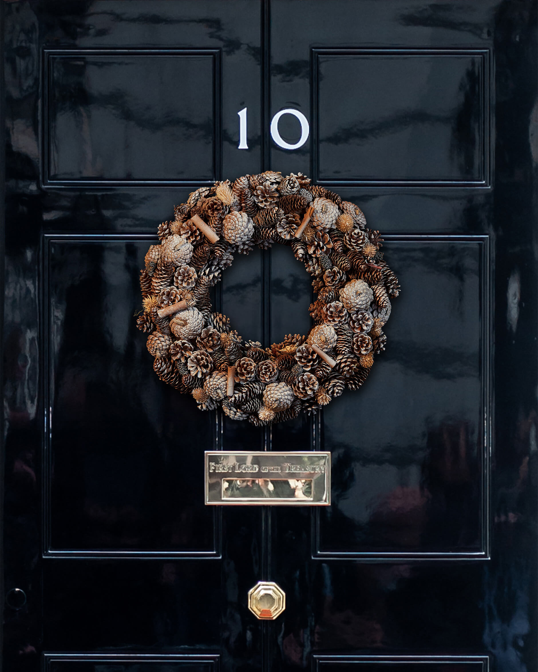 Alaska julkrans Ø33cm