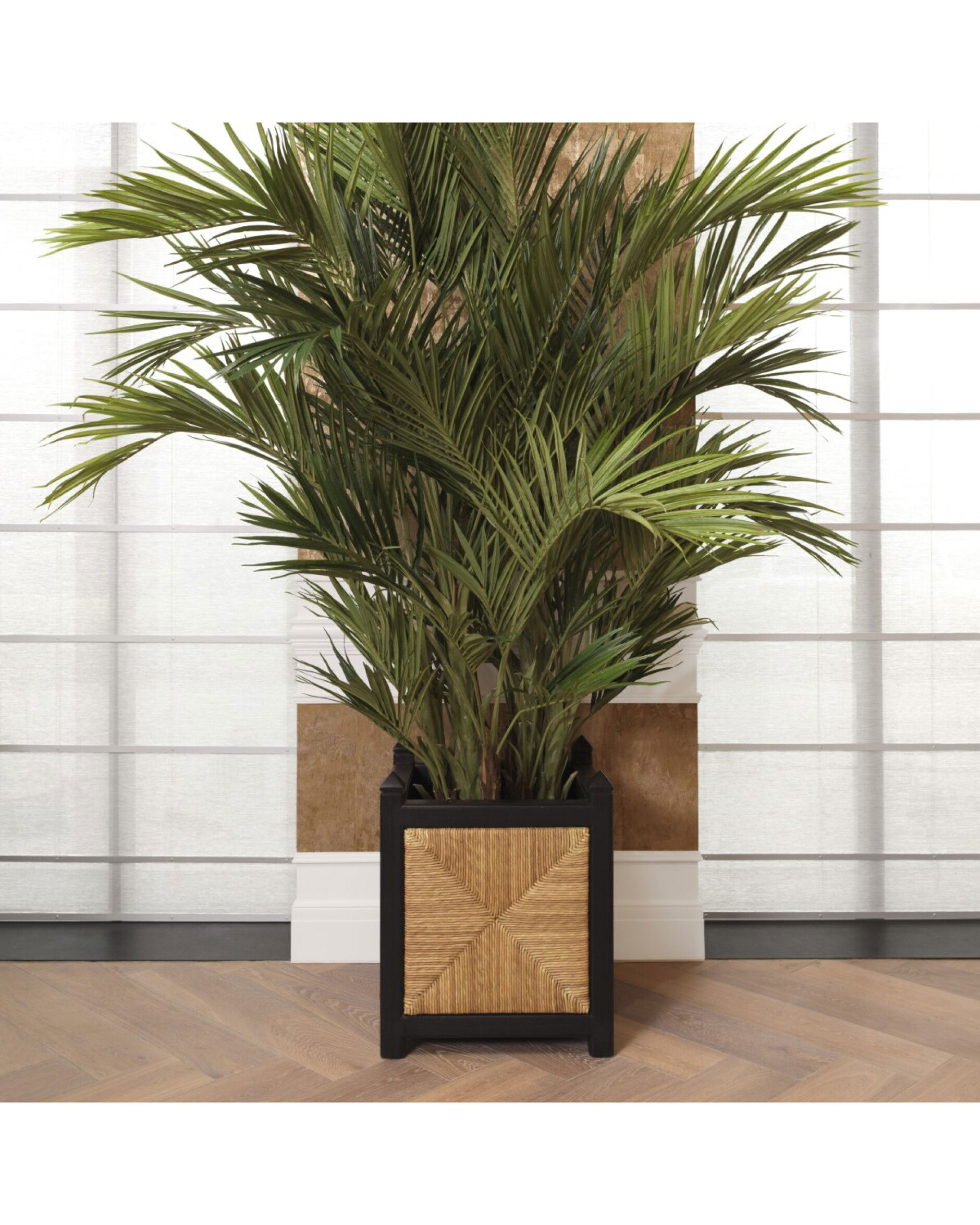 Aruba planteringslåda svart