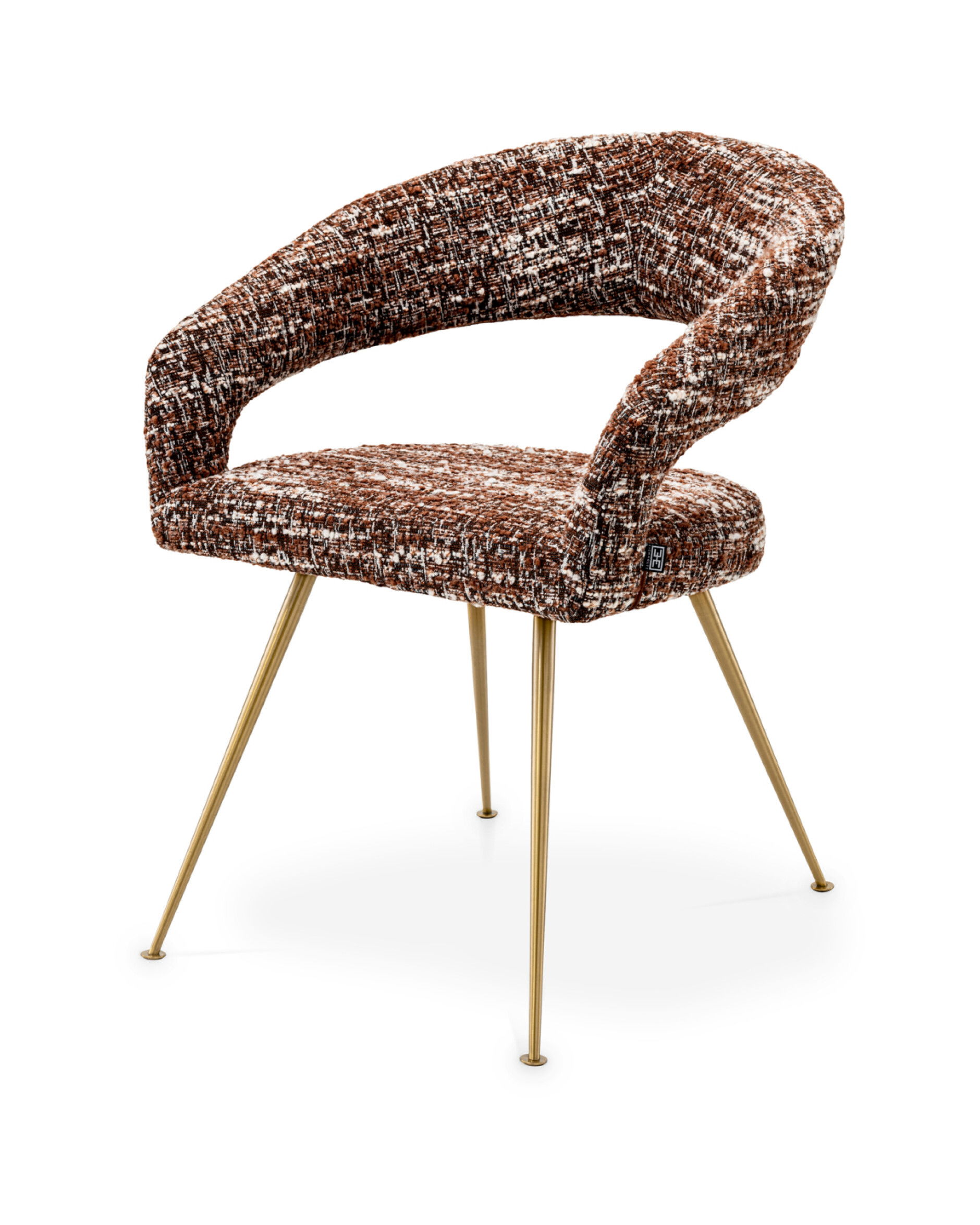 Bravo matstol bouclé sonata red