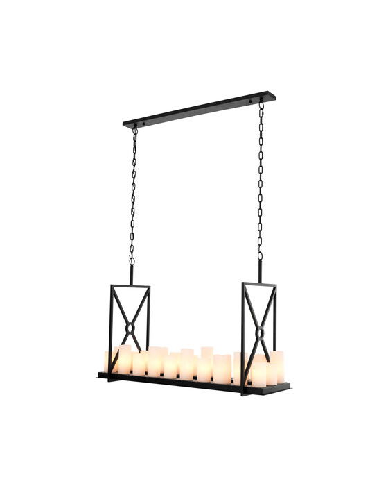 Commodore taklampa svart