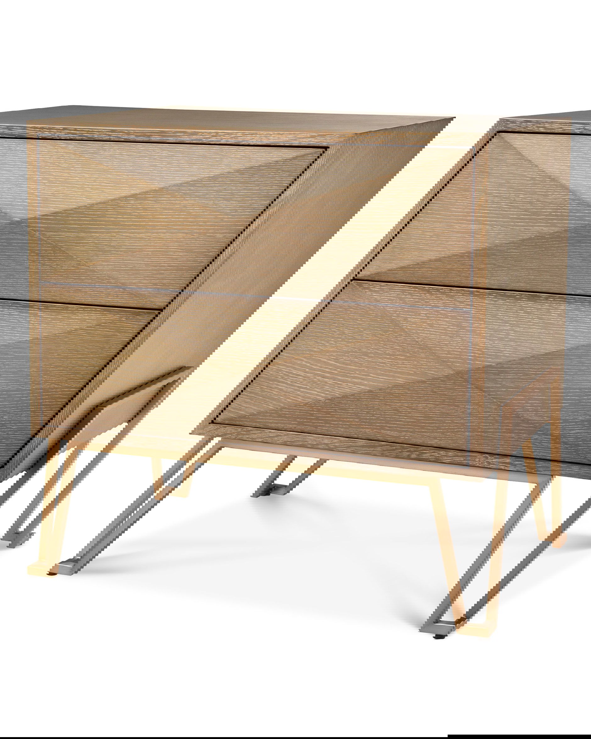 Highland sängbord washed oak