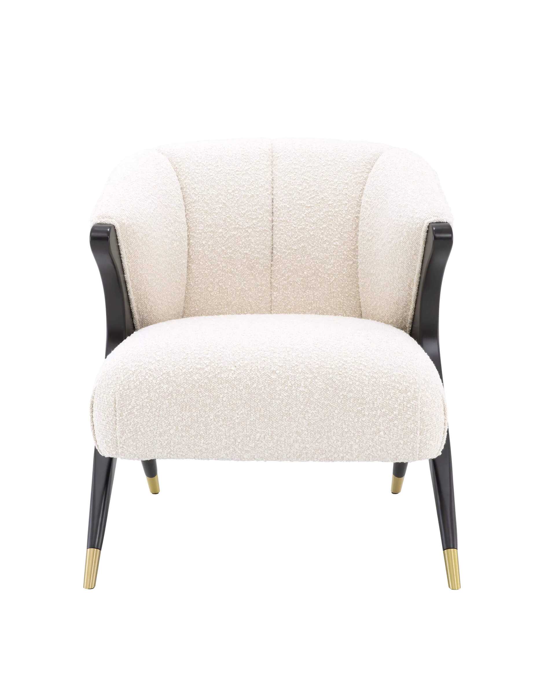 Pavone fåtölj bouclé cream