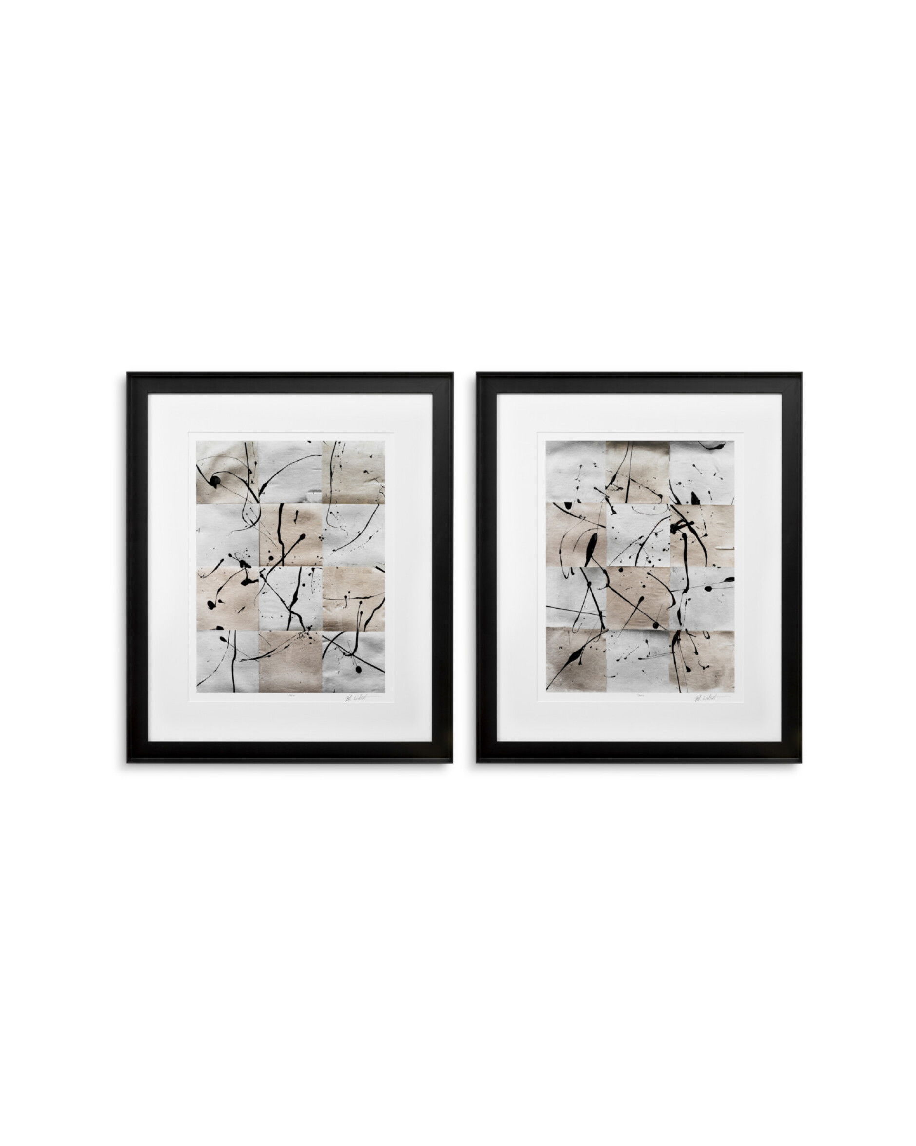 Ink Casting tavle af Michael Willett 2 sæt