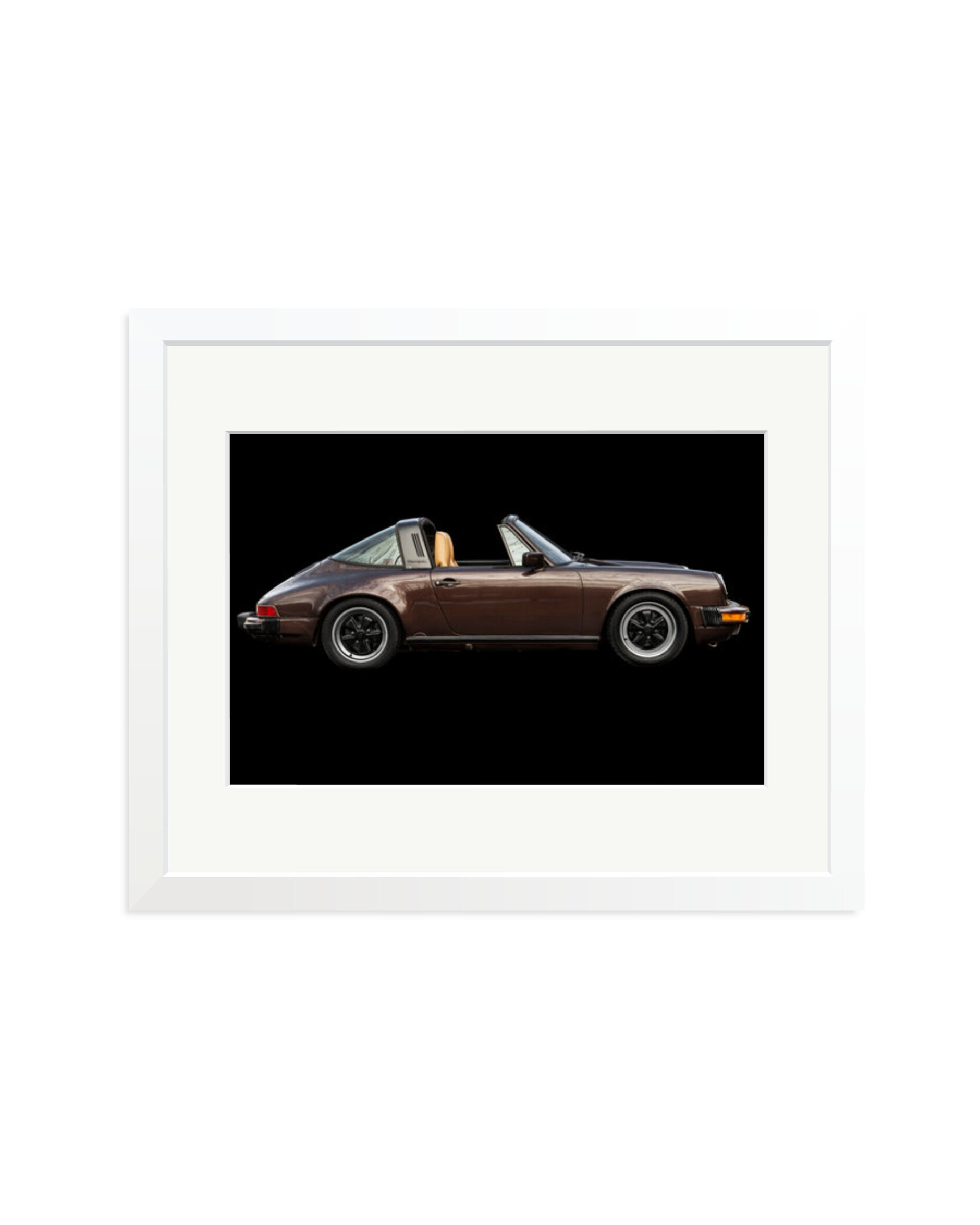 Porsche Targa White / Medium