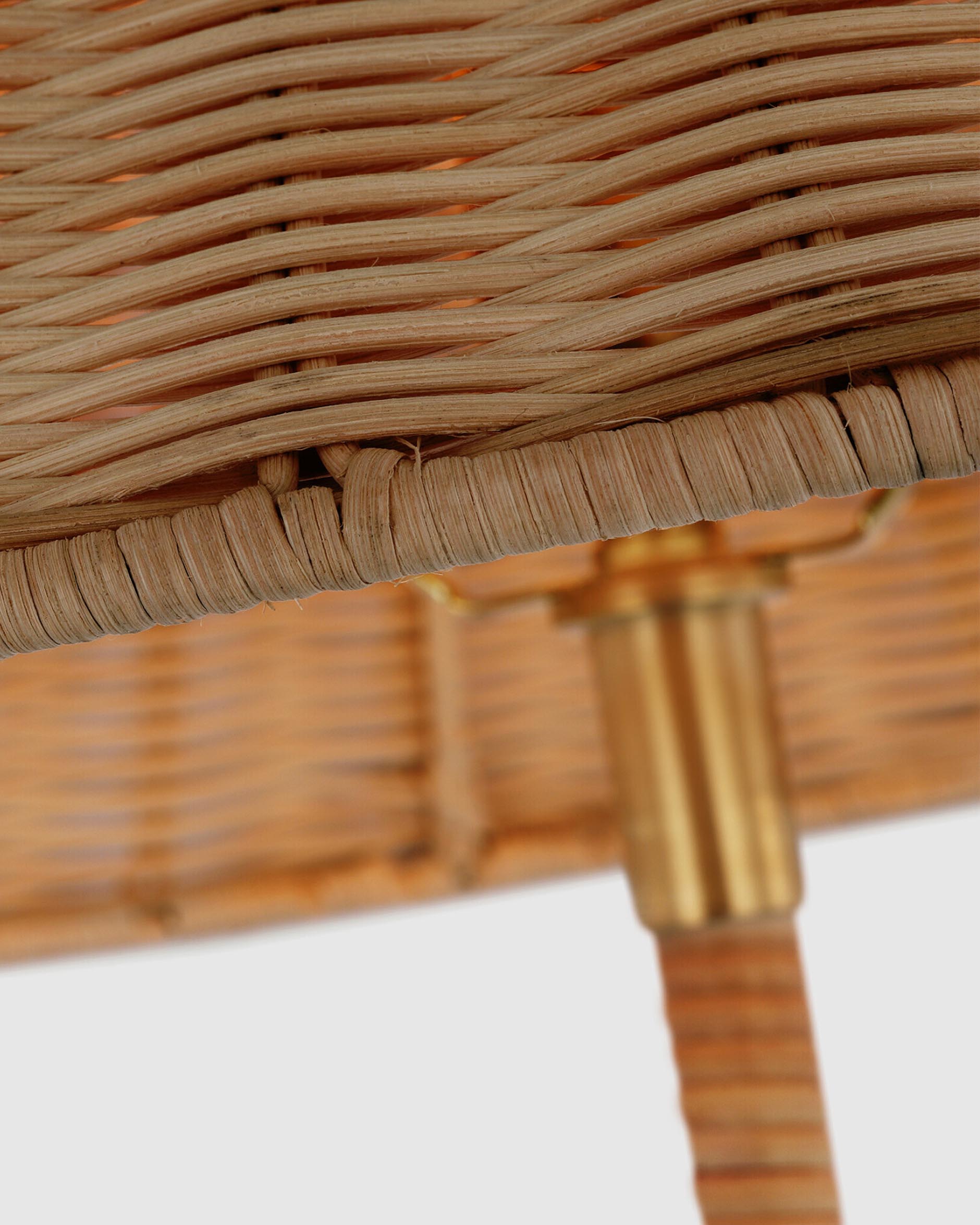 Wimberley Wrapped Floor Lamp Brass