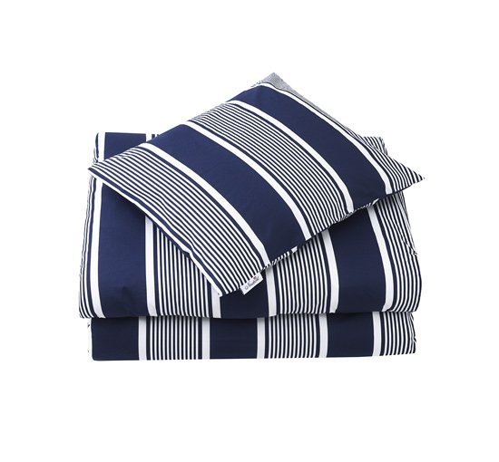 Louisville Stripe Bedding Set Blue