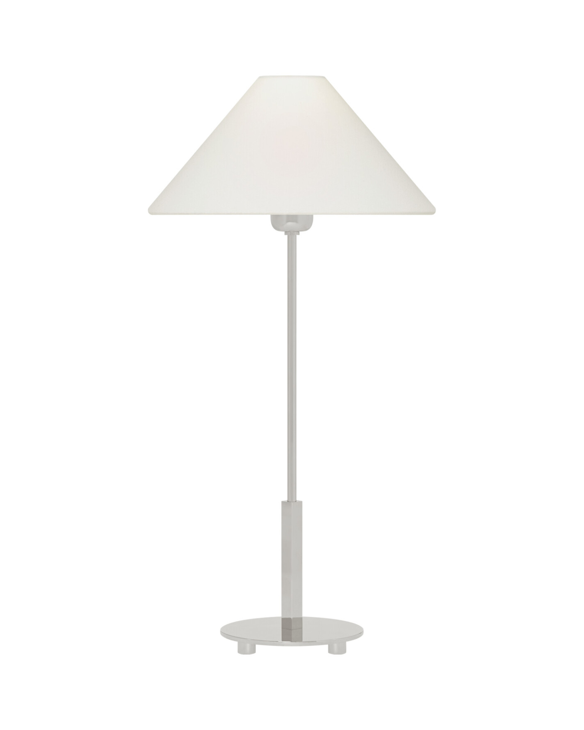 Hackney 24" bordslampa sladdlös nickel