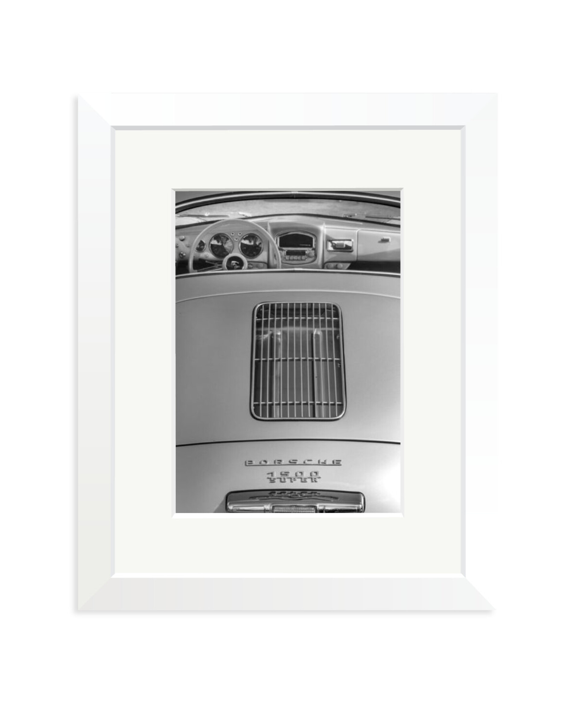 1955 Porsche 356 White / Small