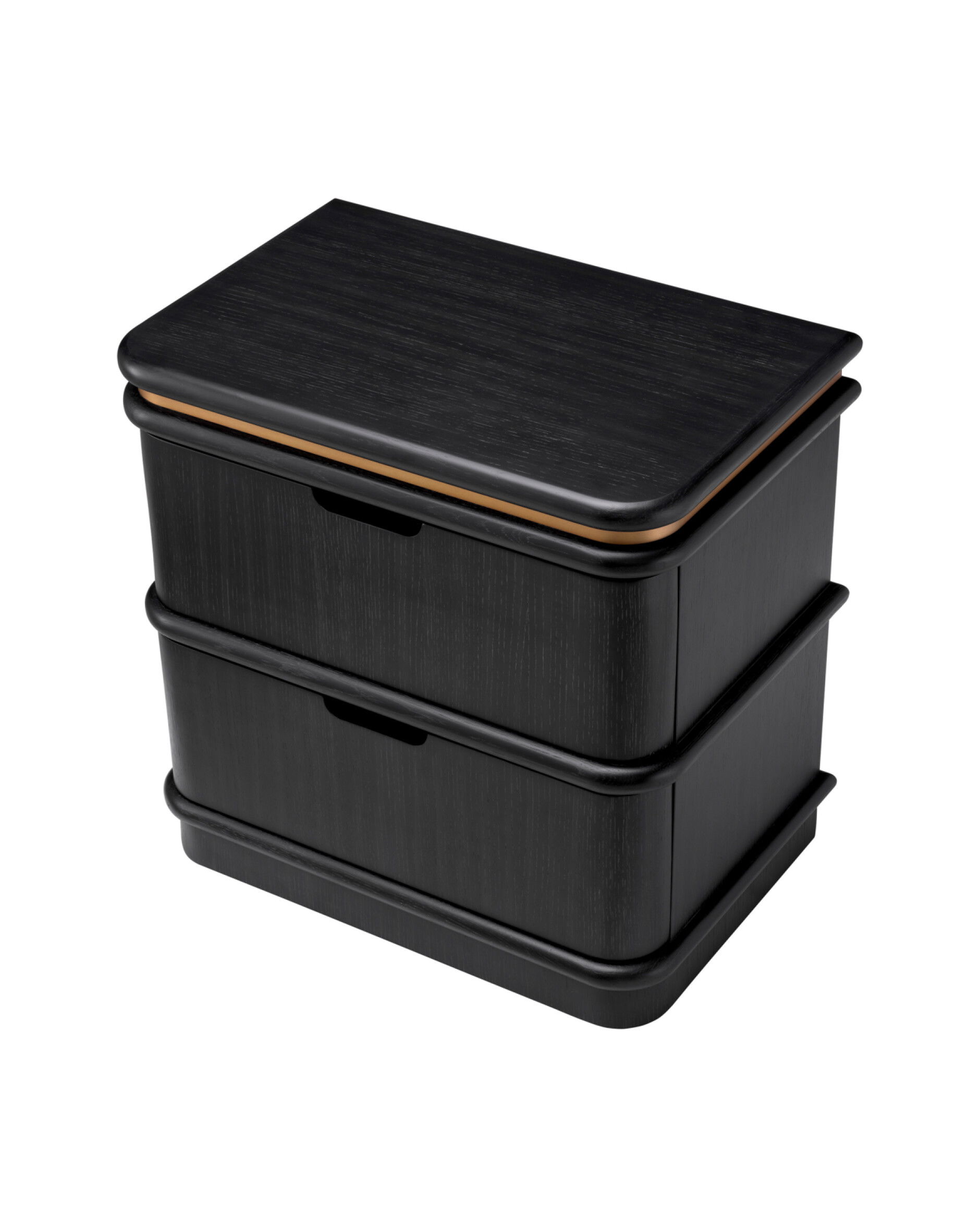 Costanzo Bedside Table Charcoal Grey