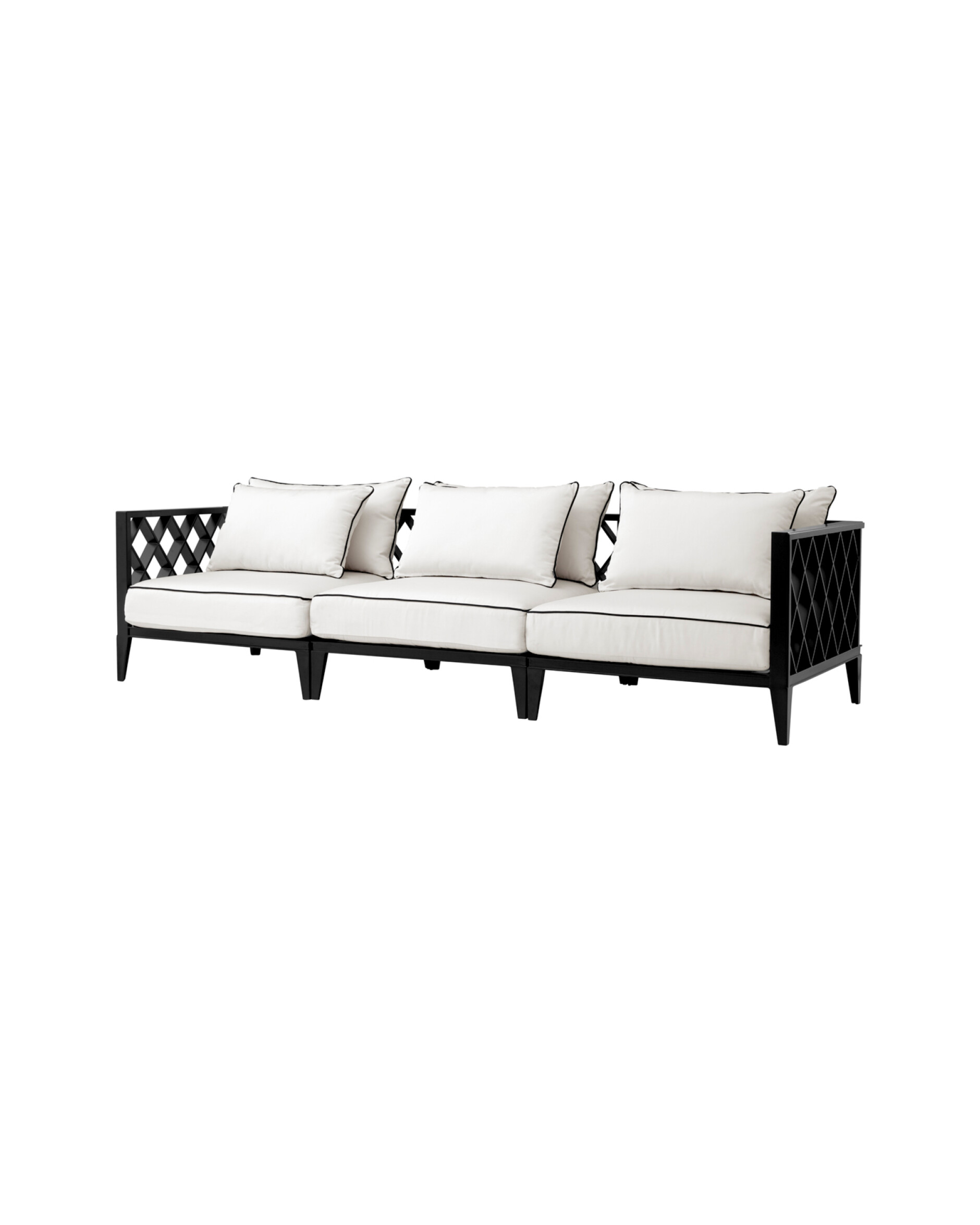 Ocean Club Sofa 3-seater Black