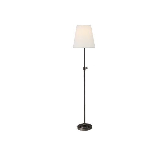 Bronze - Bryant Table Lamp Polished Nickel/Linen